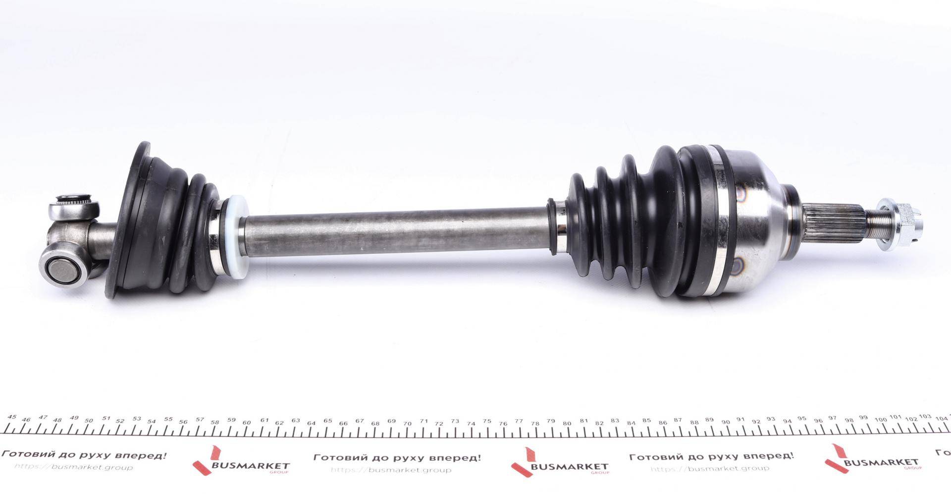 Піввісь Renault Tafic 2.5 dCi 01- (L) (27x634) d=37