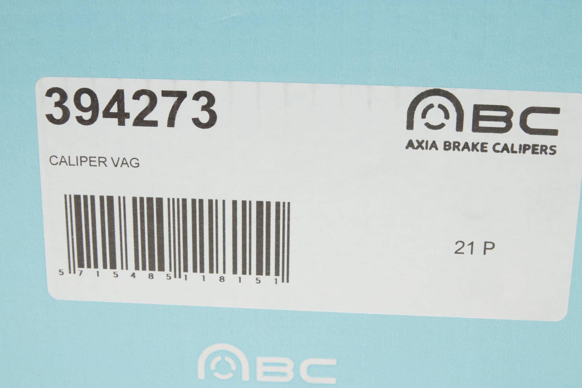 Супорт гальмівний (задній) (R) Audi A6 04-11 (d=41mm) (TRW)