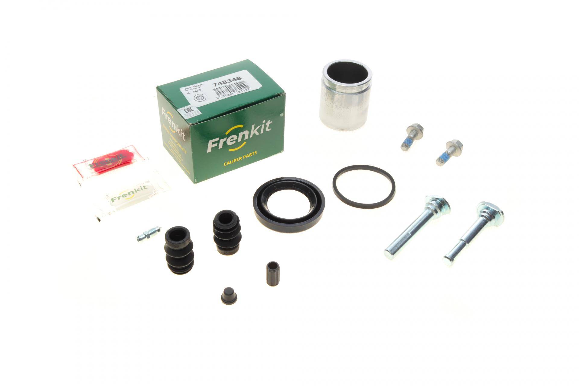 Ремкомплект супорта (переднього) Citroen C1 05- (d=48mm)(Bosch)(+1 поршень/направляюча) SuperKit