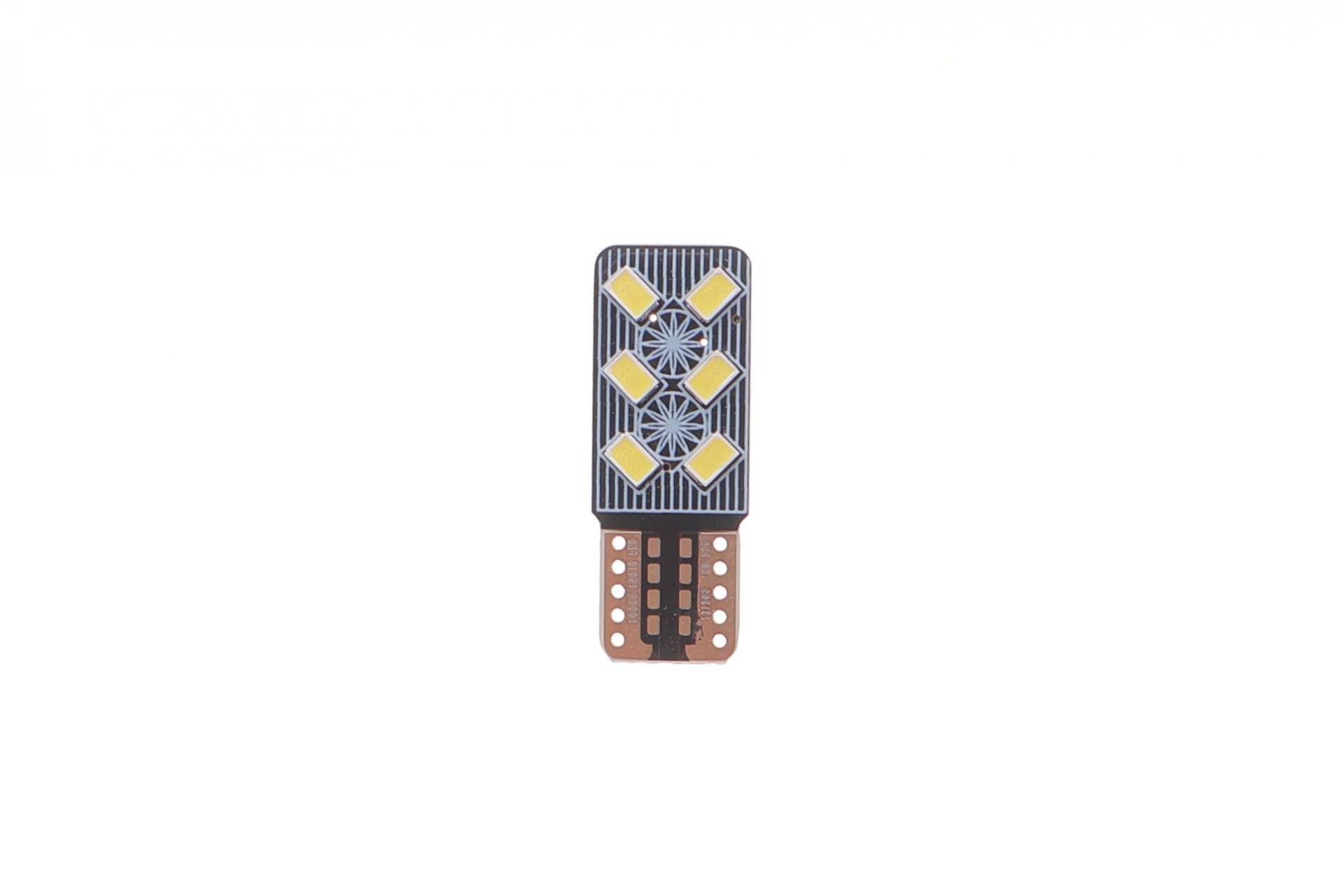 Автолампа W5W 12V 1W W2.1x9.5d Eco LED WS 6000K