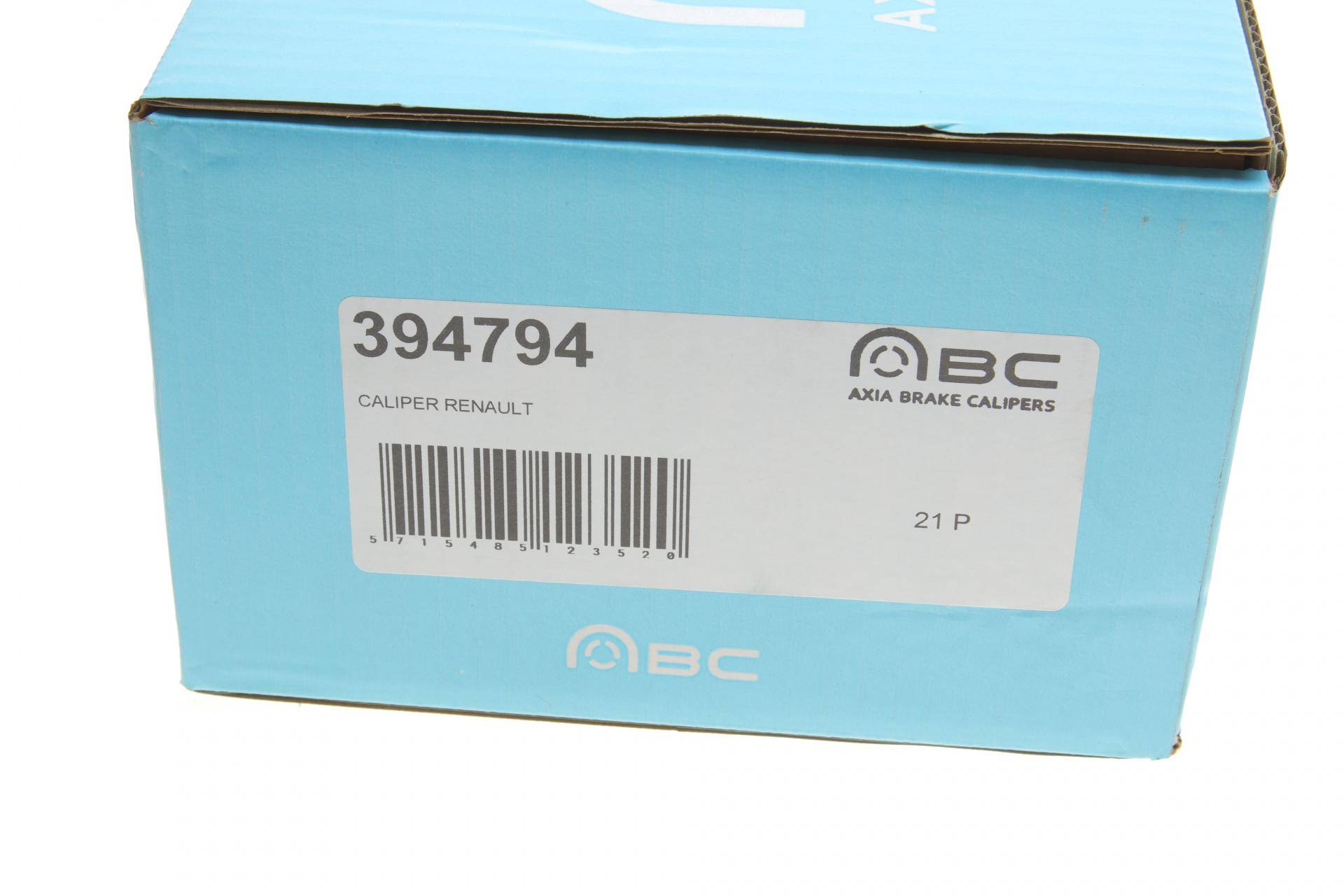 Суппорт гальмівний (передній) (L) Renault Megane 2.0dCi/TCe/Scenic 1.2-2.0 09- (d=57mm) (ATE)