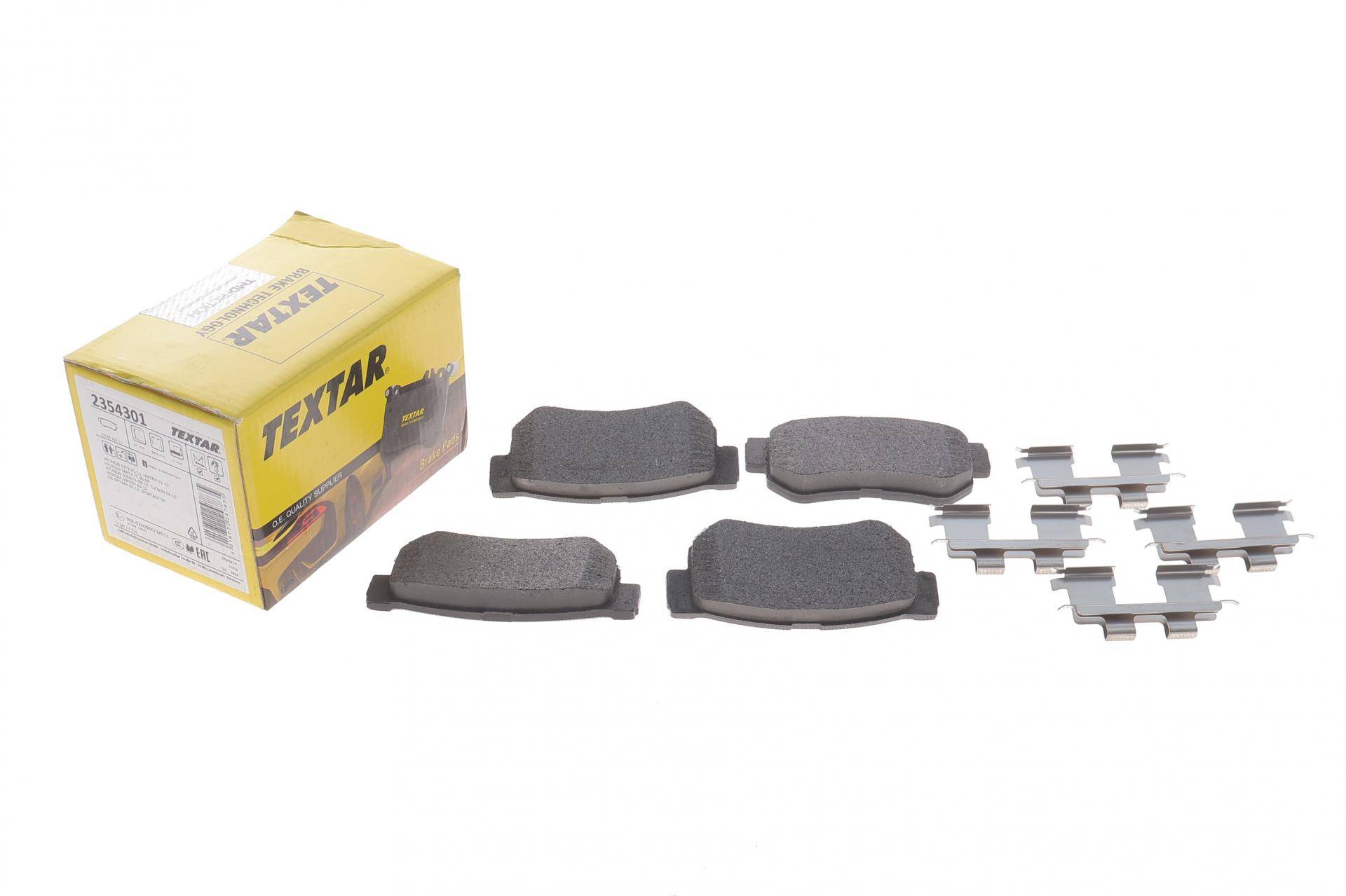 Колодки тормозные (задние) Hyundai Tucson 2.0 CRDi 04-10 (Mando) Q+