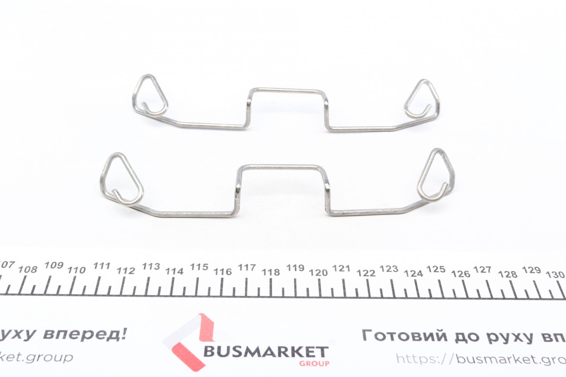 Планка супорта (переднього) прижимна (к-кт) VW T4 90-03 (Ate)