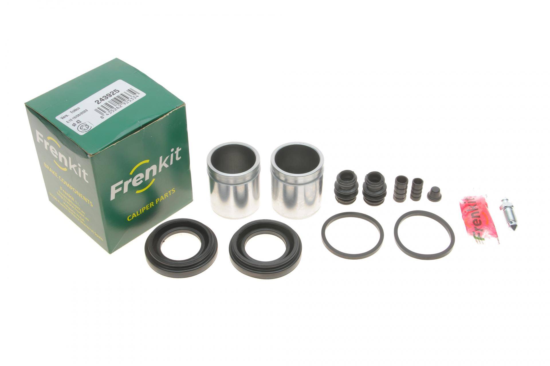 Ремкомплект супорта (переднього) Subaru Forester 02-08 (d=43mm) (+2 поршня) (Tokico)