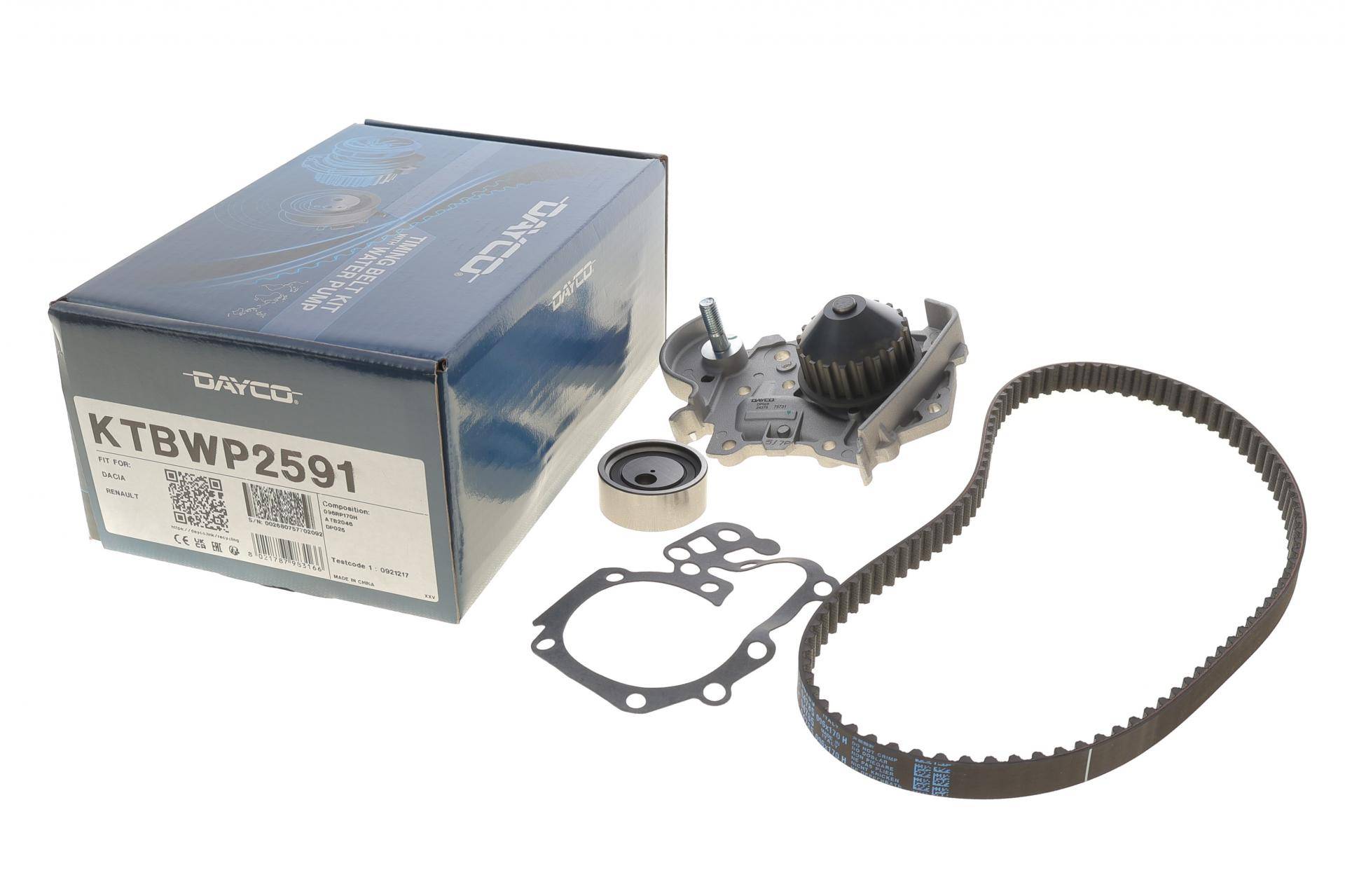 Комплект ГРМ + помпа Renault Kangoo 1.4/1.6i 97- K7J/E7J/K7M