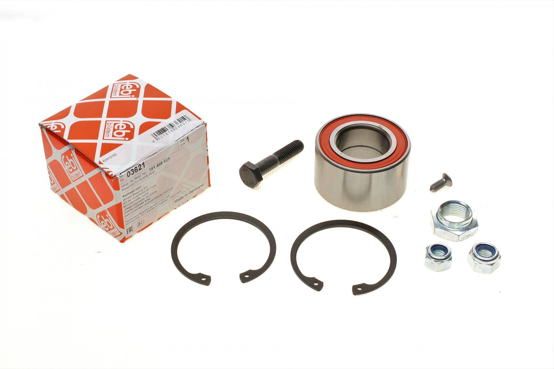 Підшипник маточини (передньої) VW Golf 83-92 (35x66x37) (к-кт)