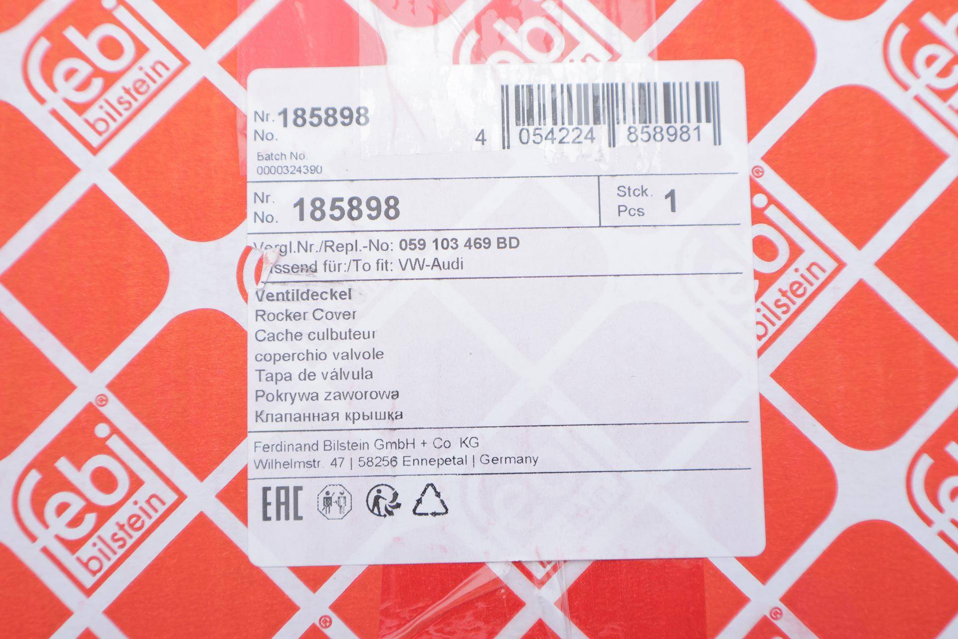 Кришка клапанів Audi A4/A5/A6/A7/A8/Q5/Q7/Porsche Panamera 3.0 TDI 11-18 (L)