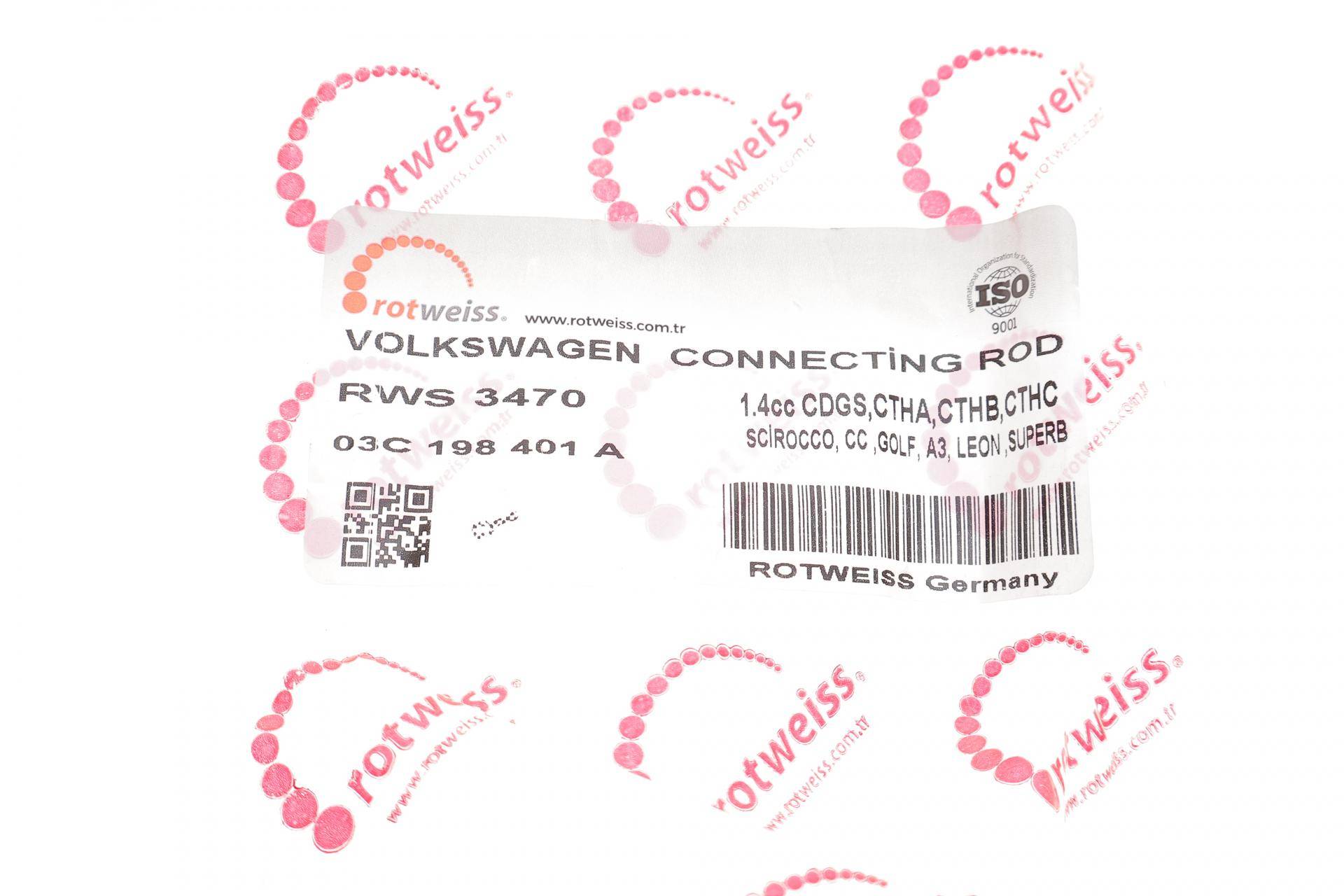 Шатун VW/Audi/Skoda/Seat 1,4TSI/TFSI 06-