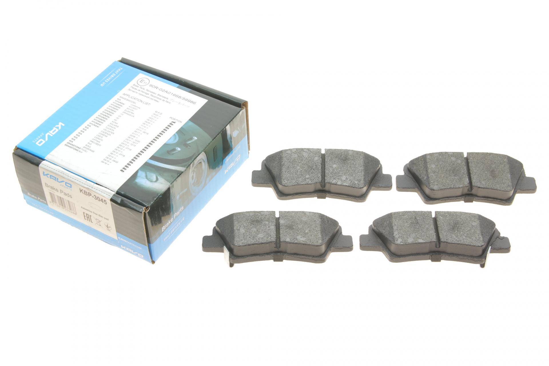Колодки гальмівні (задні) Kia Ceed II/Rio III/Hyundai Accent/i20/i30/i40 10-