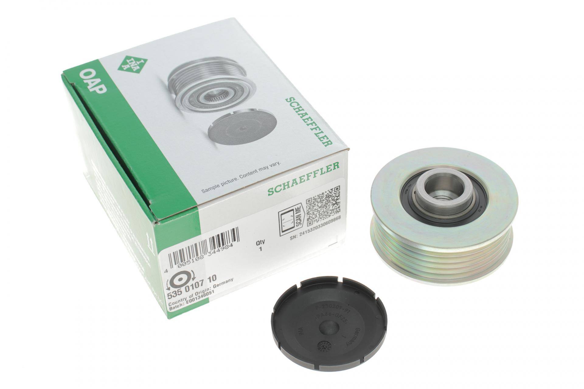 Шків генератора Alfa Romeo 159/Brera/Spider/Fiat Croma 2.4D 05-12