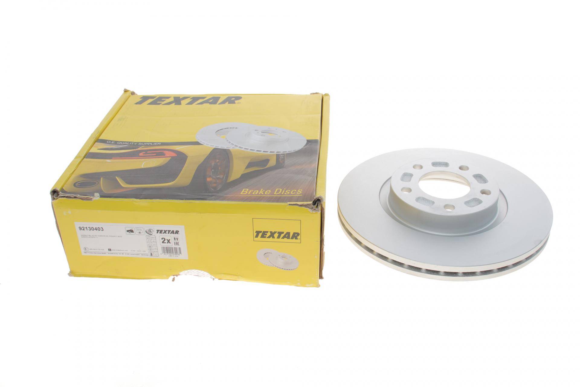 Диск гальмівний (передній) Mazda 3 03-14/Mazda 5 05- (300x25) PRO