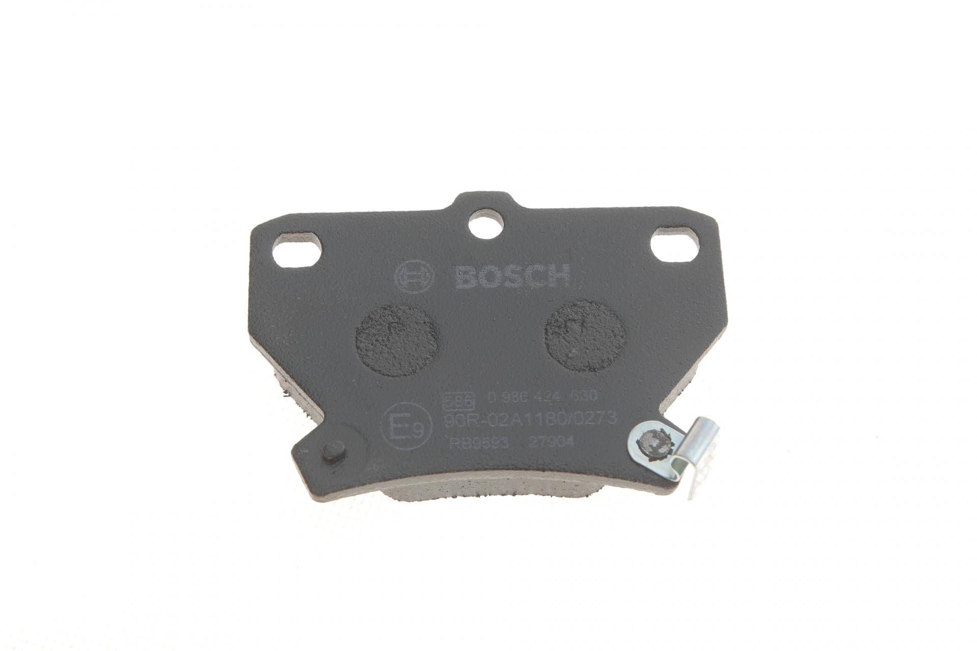 Колодки гальмівні (задні) Toyota Corolla 01-08/Camry 82-86/Yaris/Celica 99-05 (Akebono)