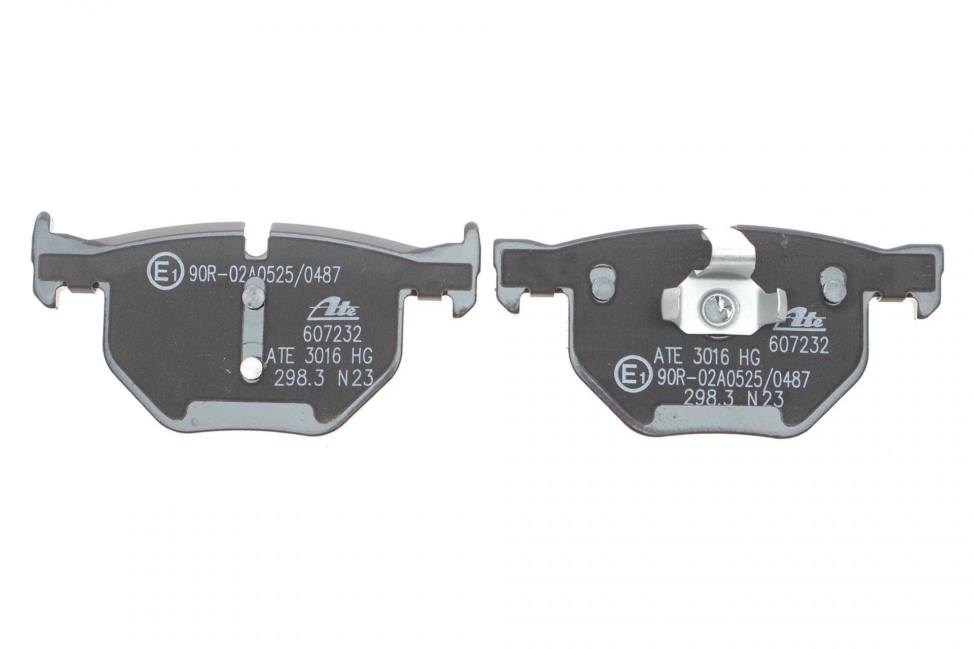 Колодки гальмівні (задні) BMW X5 (E70) 06-13/(F15/F85) 13-18/X6 (E71/E72) 08-14/(F16/F86) 14-19 (Ate)