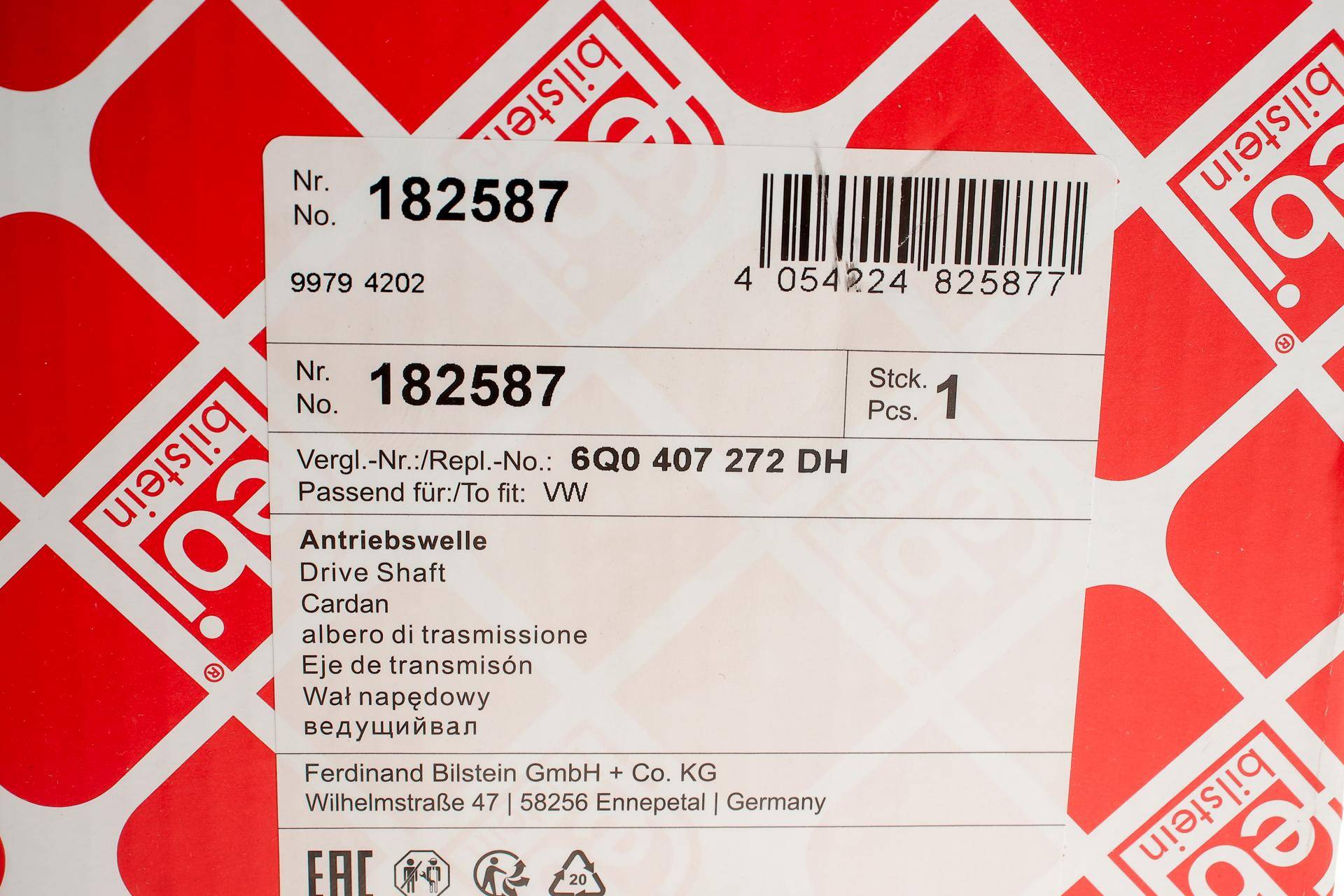 Піввісь (передня) Skoda Fabia/Roomster/VW Polo 00-10 (R) (36x759)