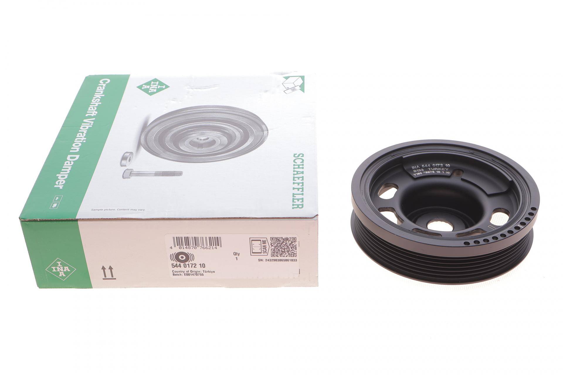 Шків колінвалу Audi A1/A3/Q2/Skoda Fabia/Kamiq/VW Caddy 1.0 15-