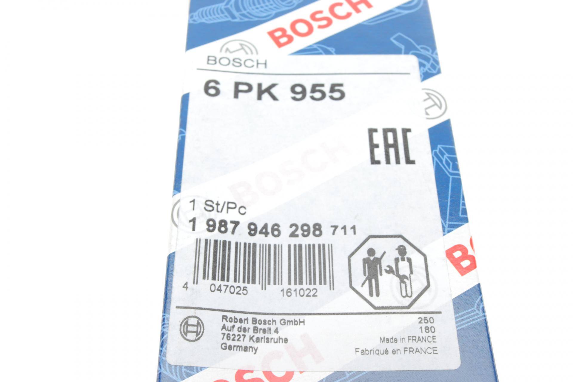 Ремінь генератора VW Golf/Skoda Octavia 2.0i 04-13/Mazda 2/3 1.5 13-/Kia Ceed 1.4/1.6 07- (6PK955)
