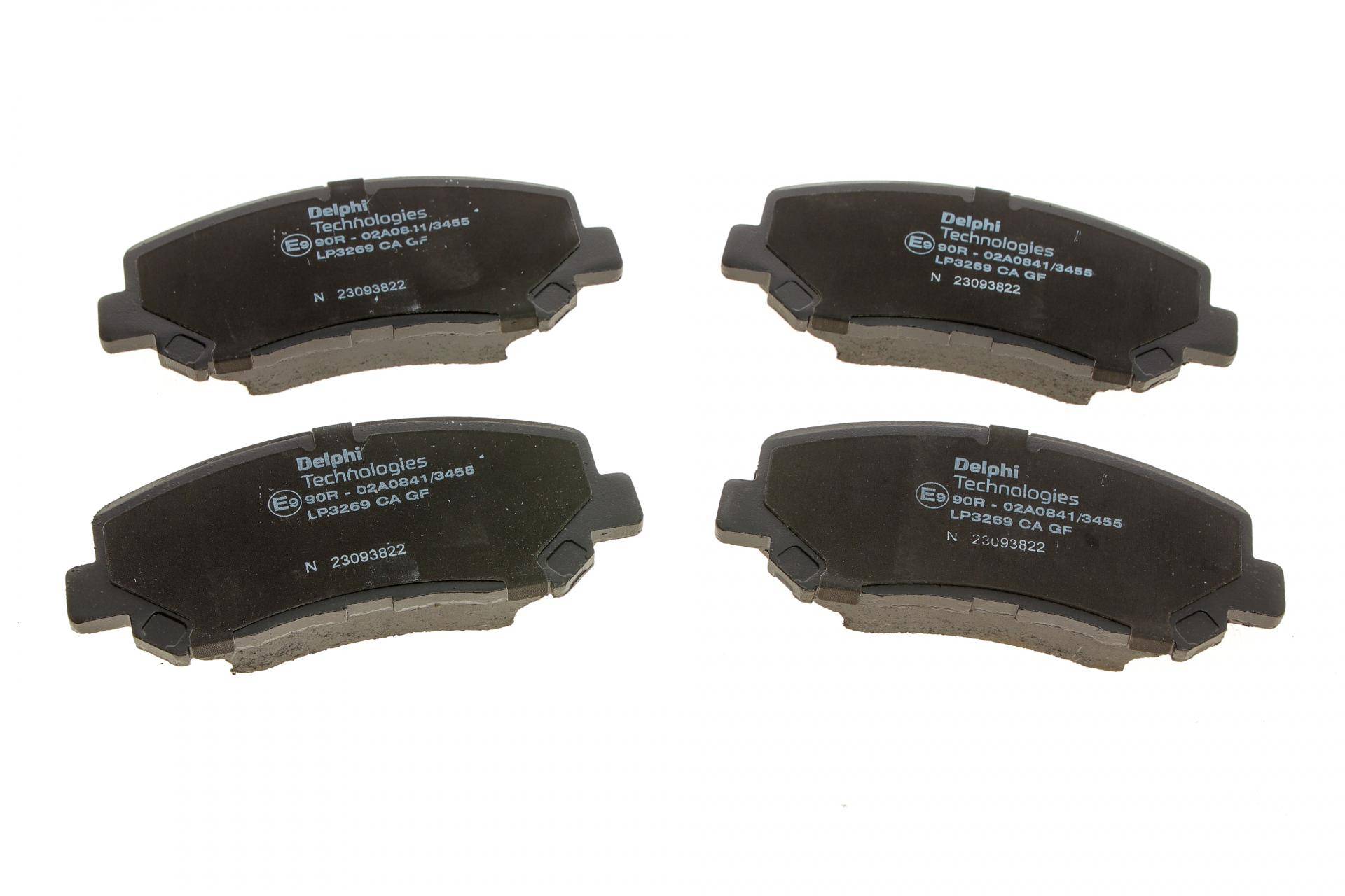 Колодки тормозные (передние) Jeep Cherokee 2.0-2.2 CRD/3.2 13- (Akebono)