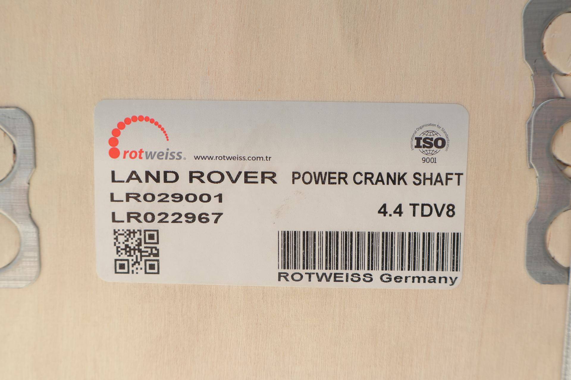 Колінчастий вал Land Rover Range Rover 4.4 TD V8 10-20
