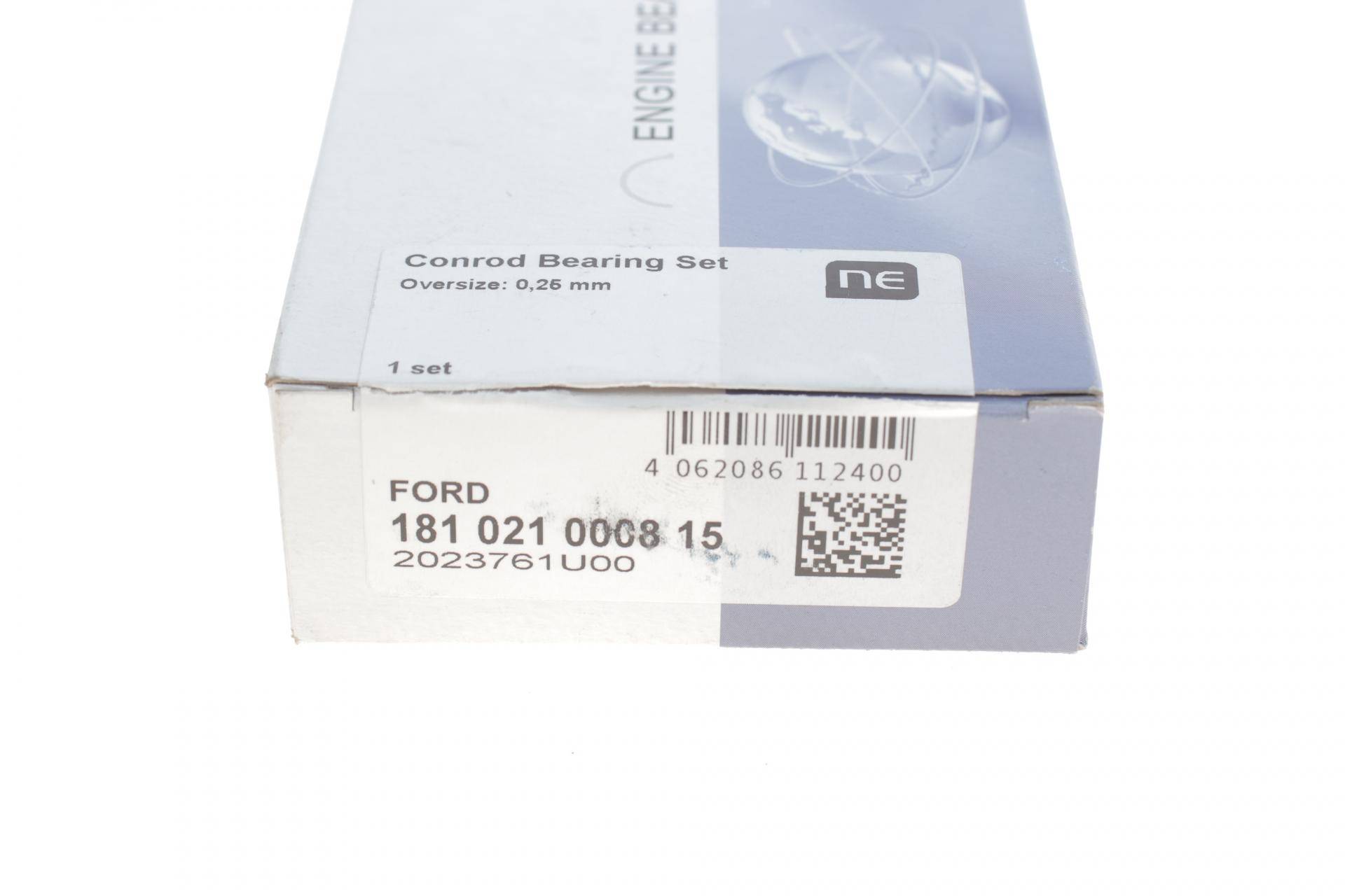 Вкладиші шатунні Ford Transit 2.5D/TD/TDI (+0.25) = 6121572500