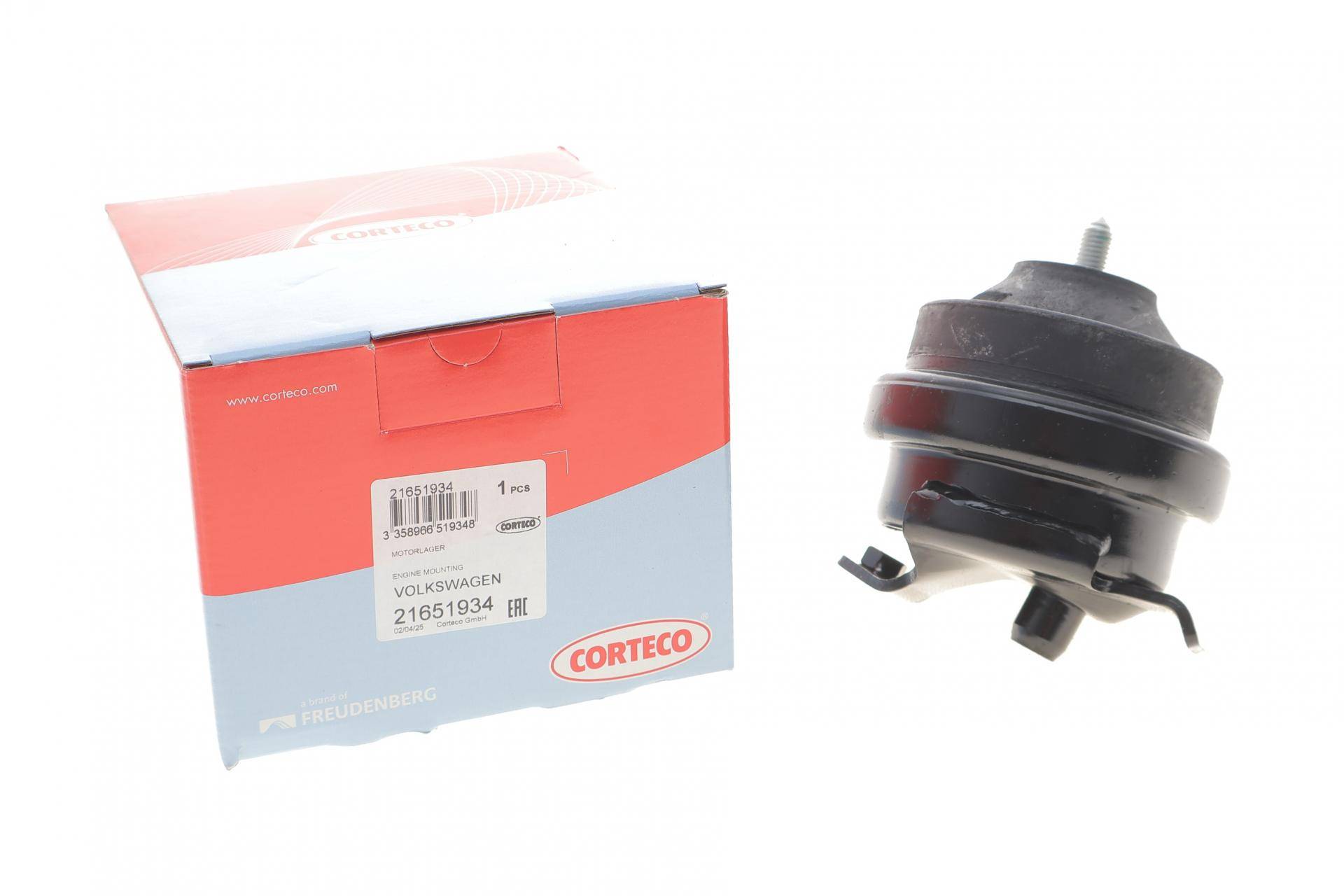 Подушка двигуна (передня) VW Golf II/Jetta II 1.8-2.0 86-99