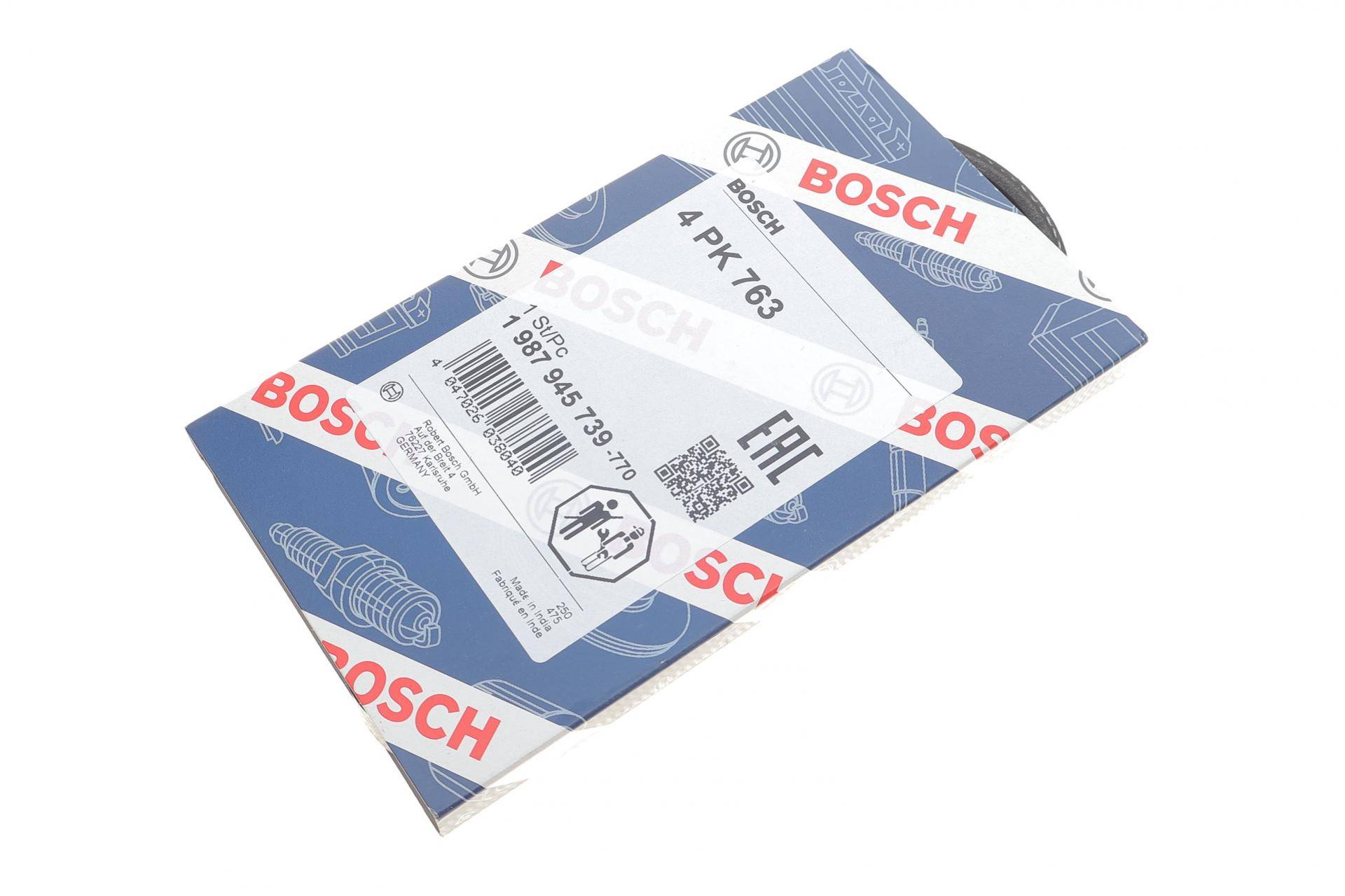 Ремінь генератора Opel Agila 1.0/1.2 08-14/Suzuki Swift 1.2 10-/Honda Integra 1.8Type-R 97-01 (4PK763)