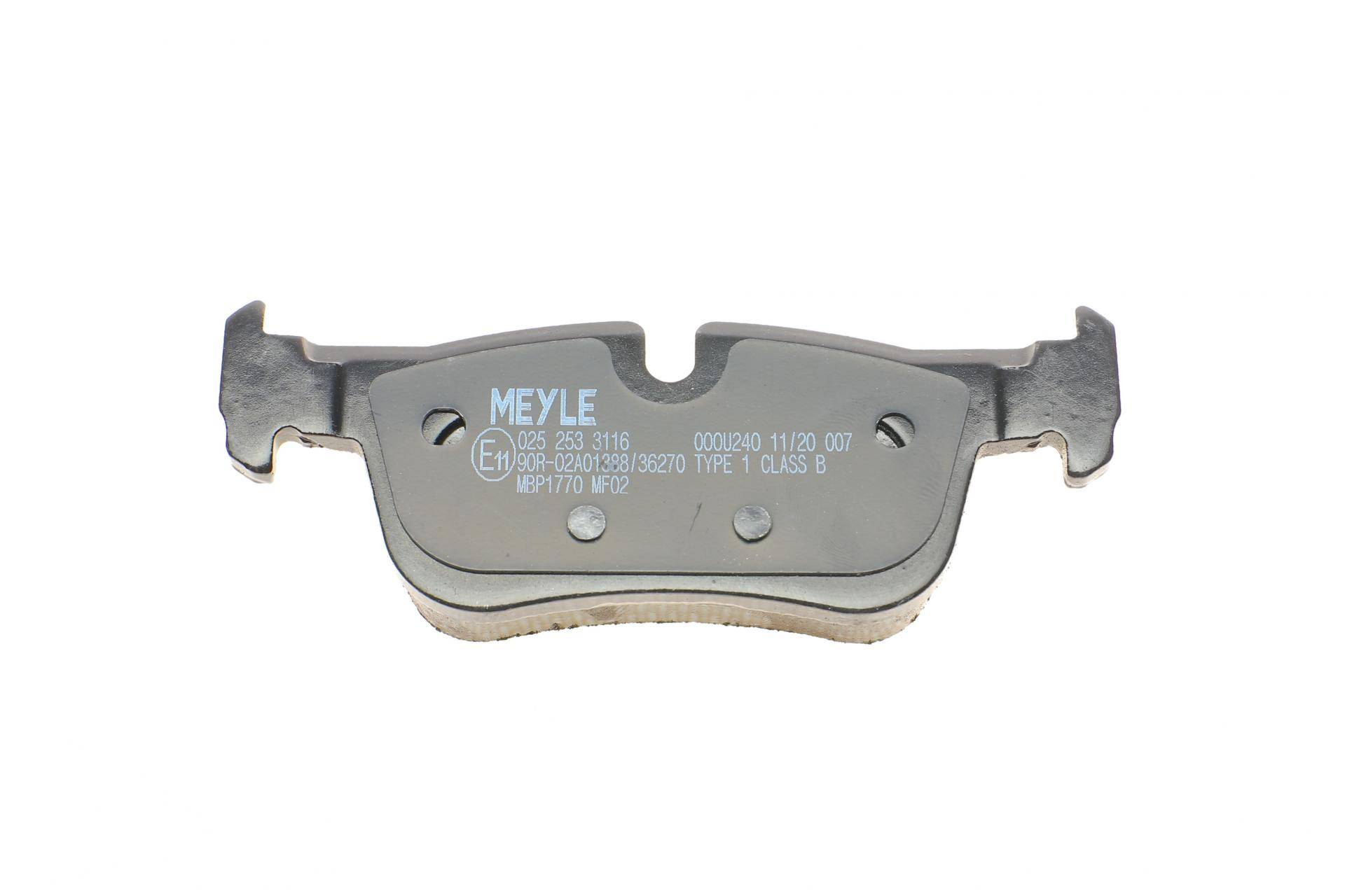 Колодки гальмівні (задні) BMW 2 (F44/46)/ i3 (I01)X1 (F48)/X2 (F39)/ Mini Clubman (F54) 13-