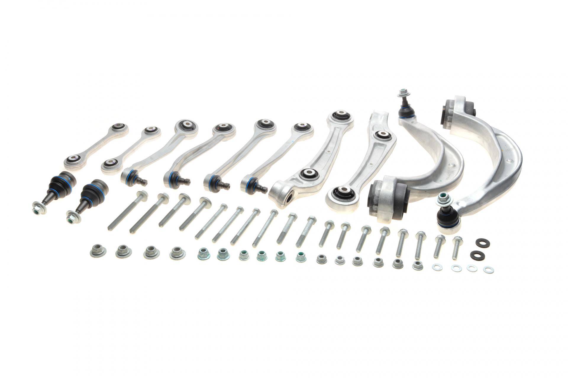 Комплект важелів підвіски (передньої) Audi A4/A6/Q5 1.8-4.2 07-18 (quattro) (M12x1,5)