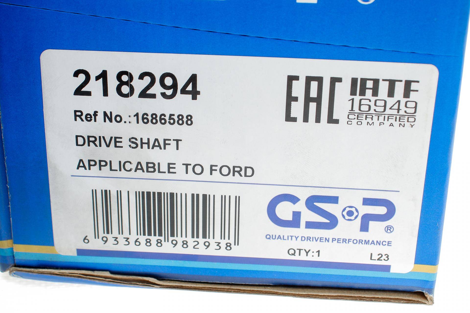 Піввісь (передня) Ford Focus III 1.0 EcoBoost/1.5/1.6 TDCi 10-17 (R) (27x26x972)