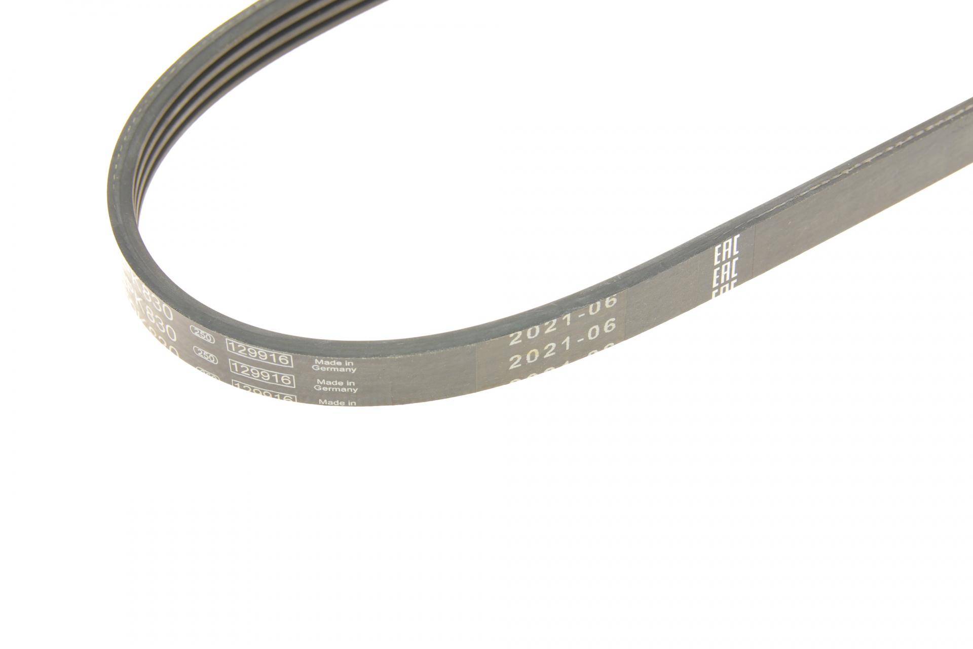 Ремінь генератора BMW 1 (E87)/3 (E90) 04-11 (4PK830)