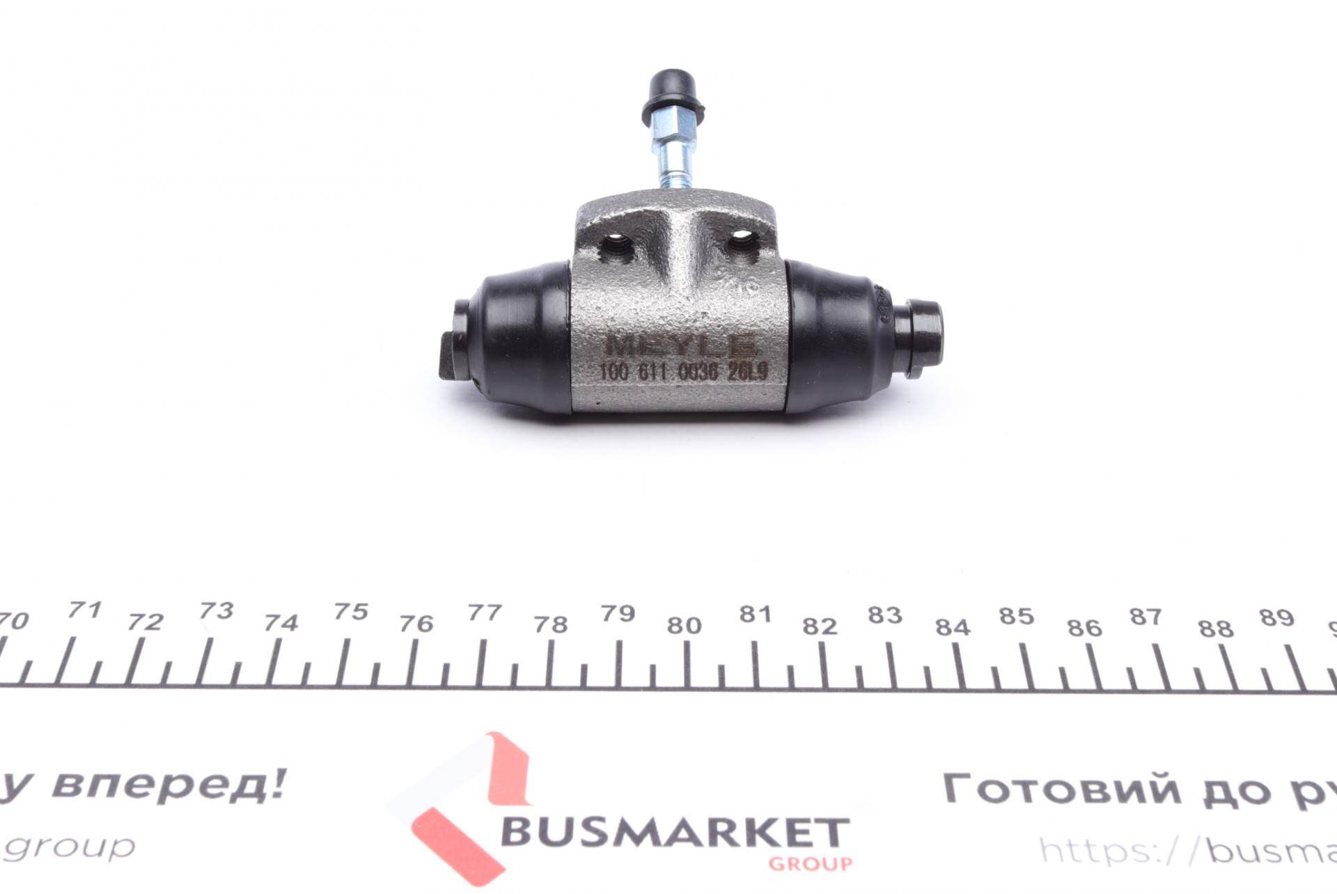 Циліндр гальмівний (задній) Audi 80/VW Golf/Passat 1.3-2.0/1.6TD 73-92