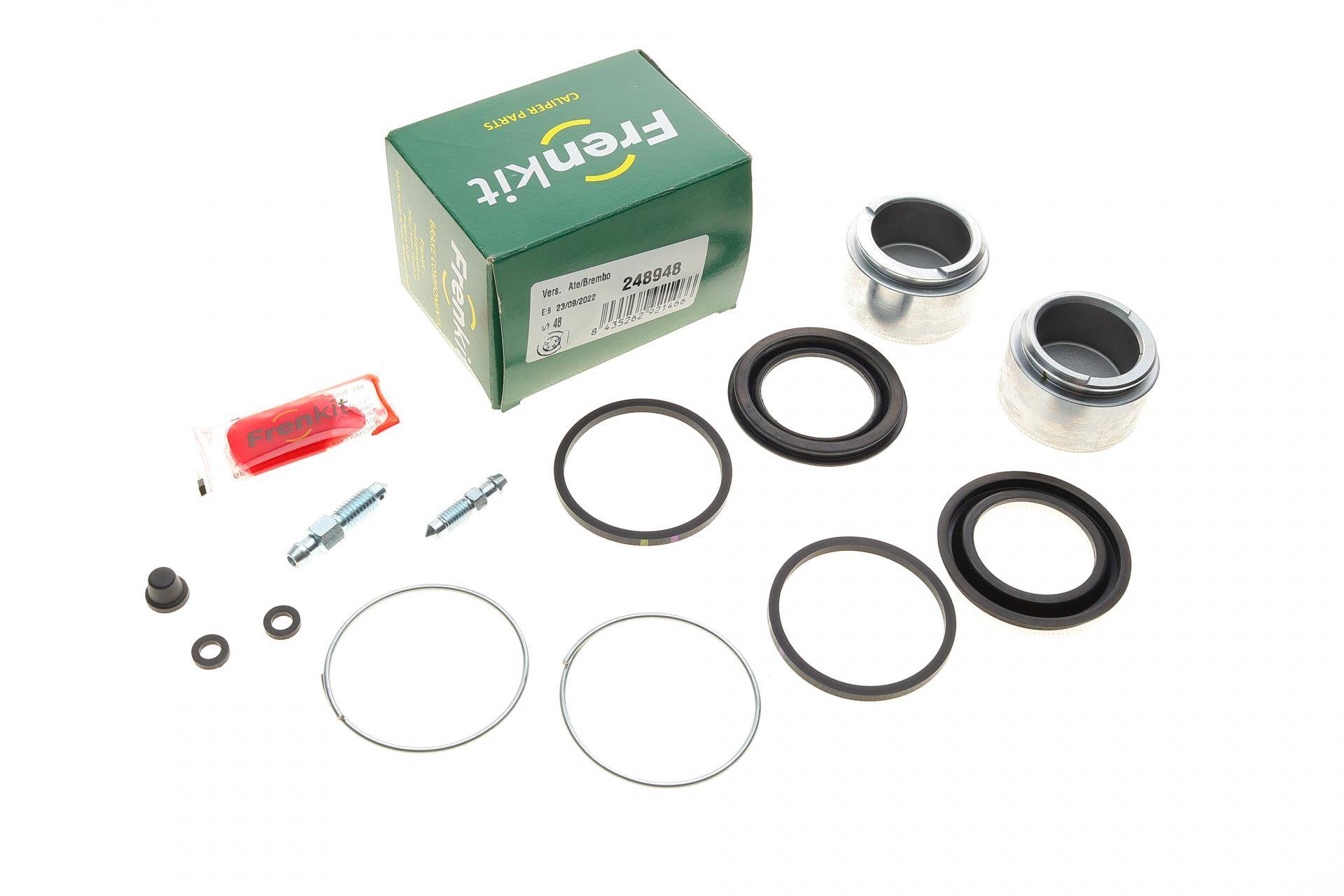 Ремкомплект супорта (переднього) Alfa Romeo Spider/Ford Escort 68-93 (d=48mm) (+2 поршня) (Ate)