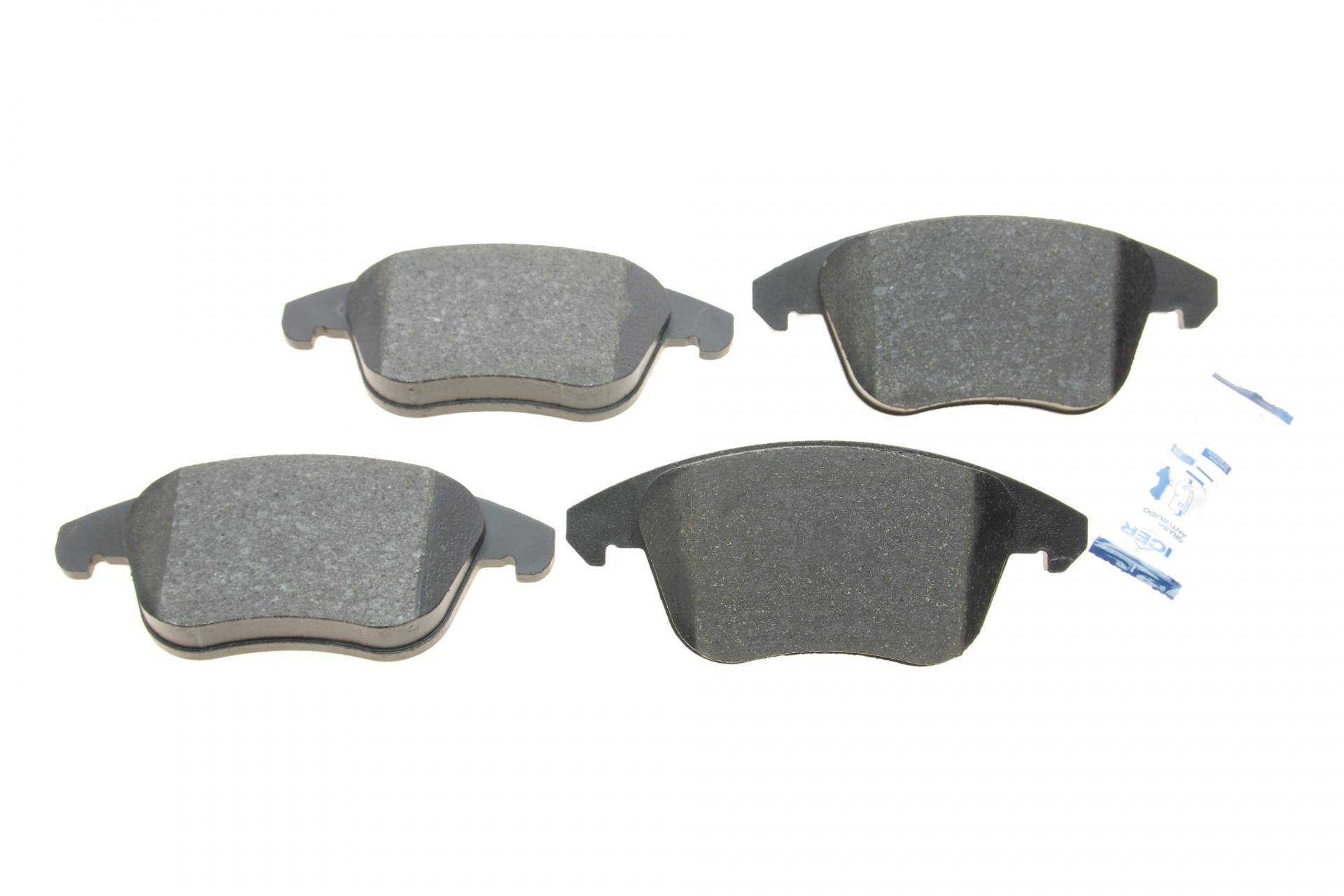 Колодки гальмівні (передні) Citroen C4 04-/Peugeot 207/307/308/3008 02-
