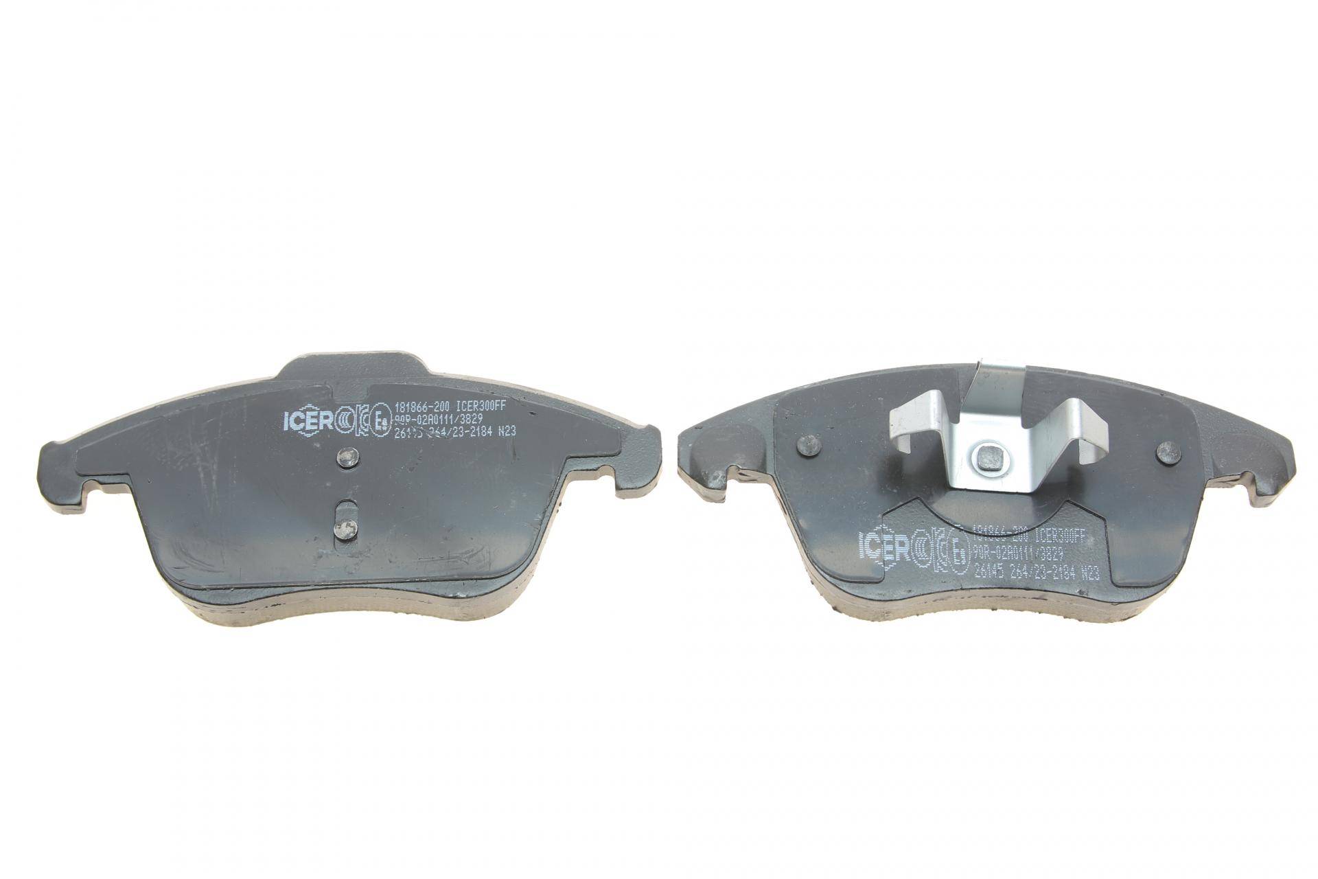 Колодки гальмівні (передні) Citroen C4 04-/Peugeot 207/307/308/3008 02-