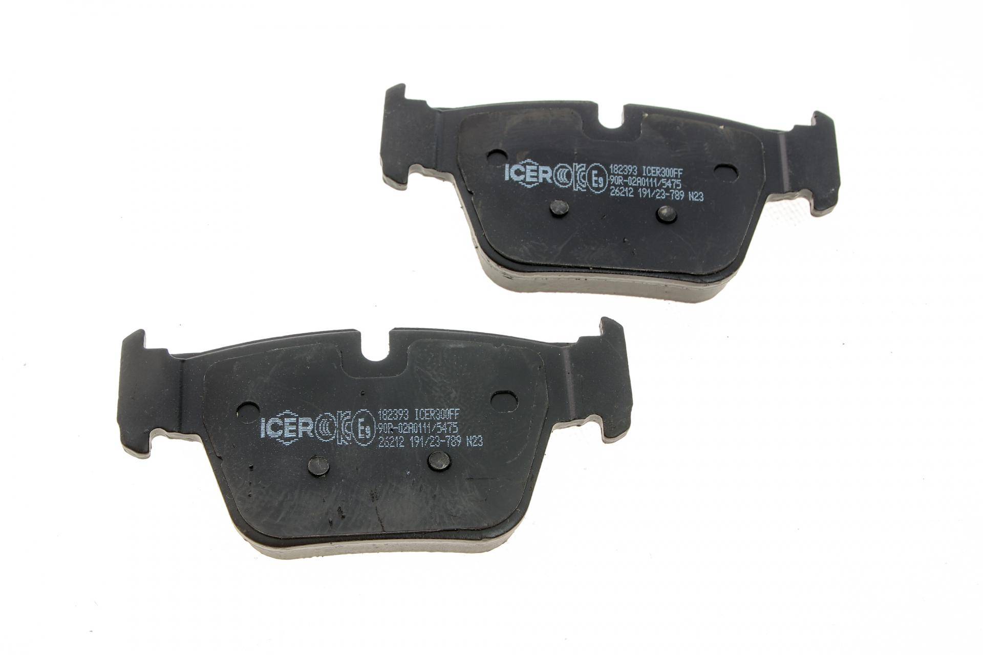 Колодки гальмівні (задні) BMW 1 (F40)/2 (F44) 19-/X2 (F39) 18-/Mini Clubman/Countryman 19-