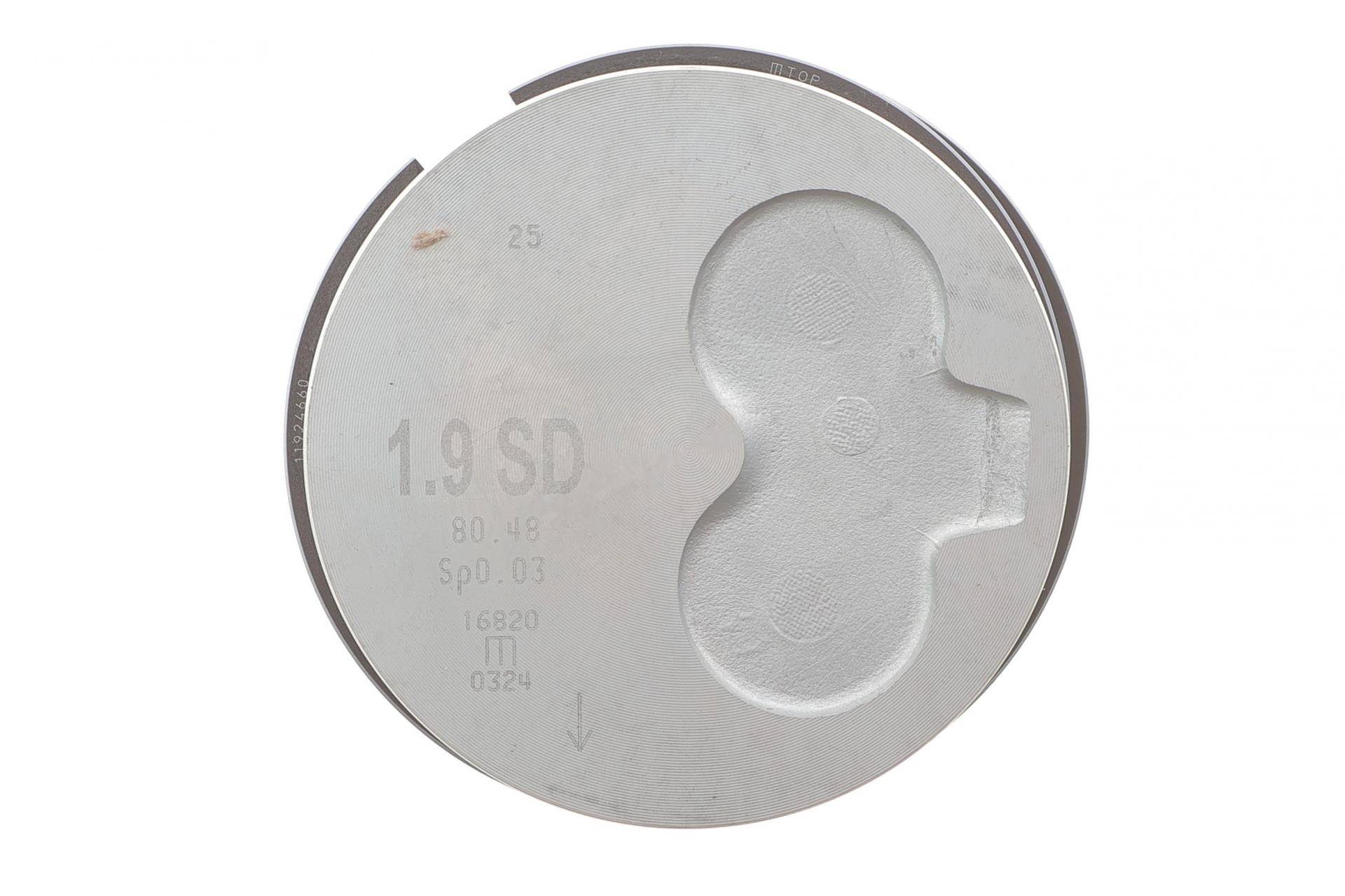 Поршень Audi 80/100/VW T4/Golf III 1.9-2.4D 89-03 (80.51mm/+1.00)
