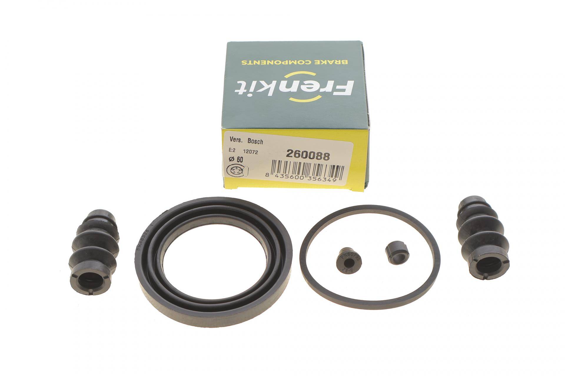 Ремкомплект супорта (переднього) Peugeot 308/508/MB CLA (C118) 18- (d=60mm) (Bosch)