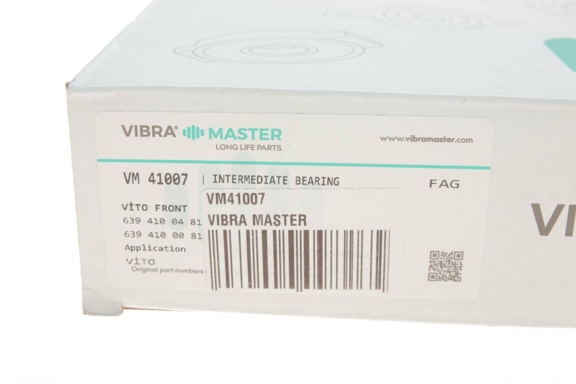 Підшипник підвісний (передній) MB Vito (W639) 03- (d=30mm) (з підшипником FAG)