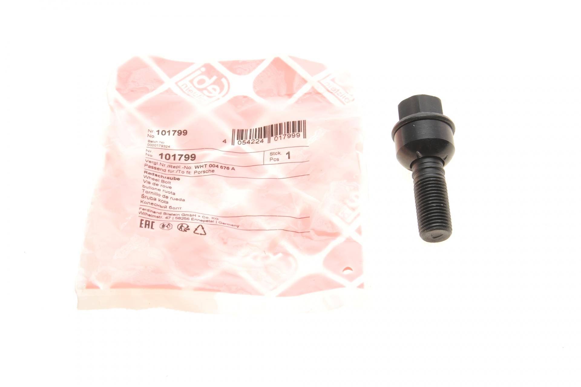 Болт колеса Porsche Cayman 05-13/Panamera 09-16/Cayenne 10- (M14x1.5mm)