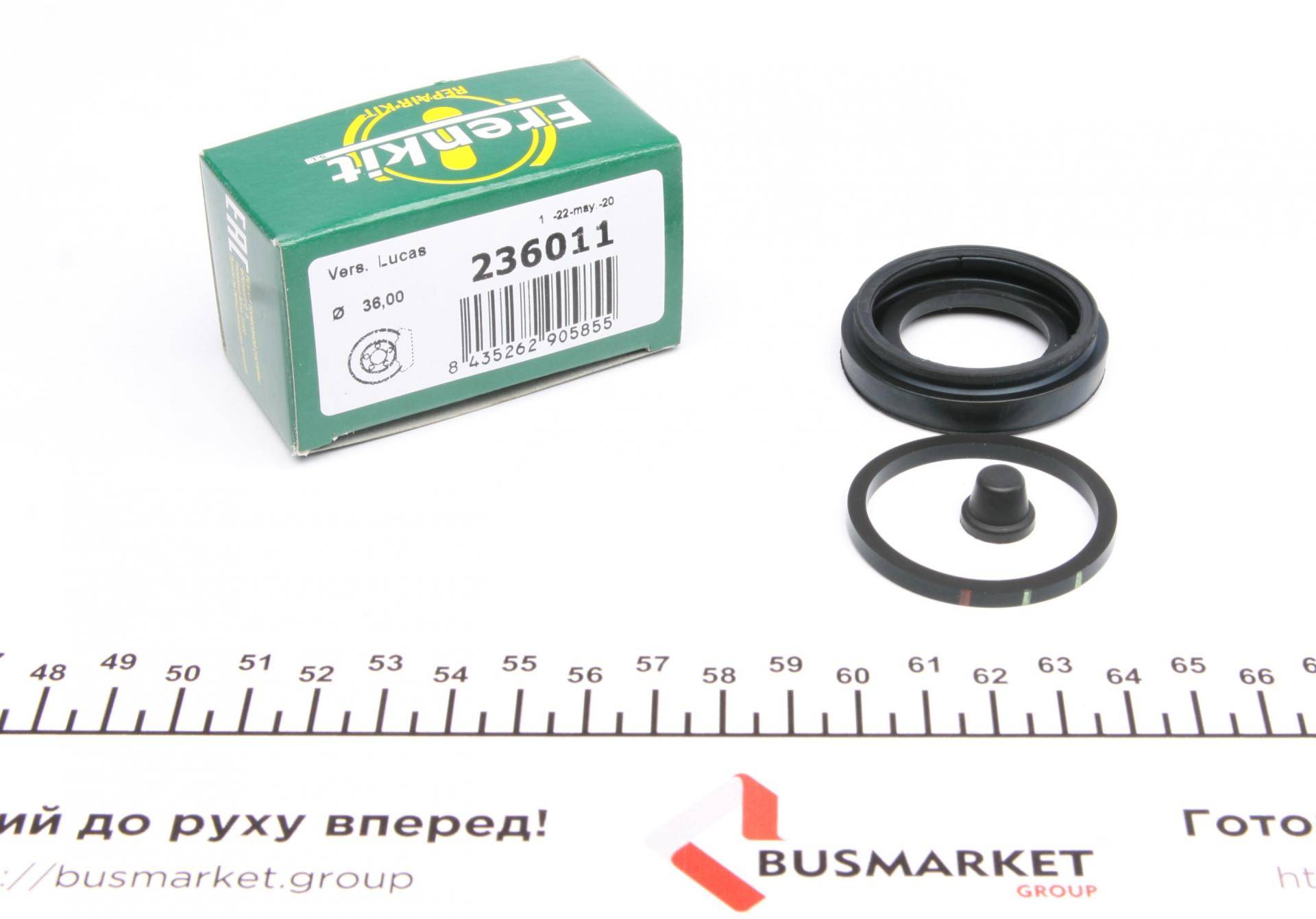 Ремкомплект супорта (заднього) Land Rover Freelander 06- (d=36mm) (Lucas/TRW)