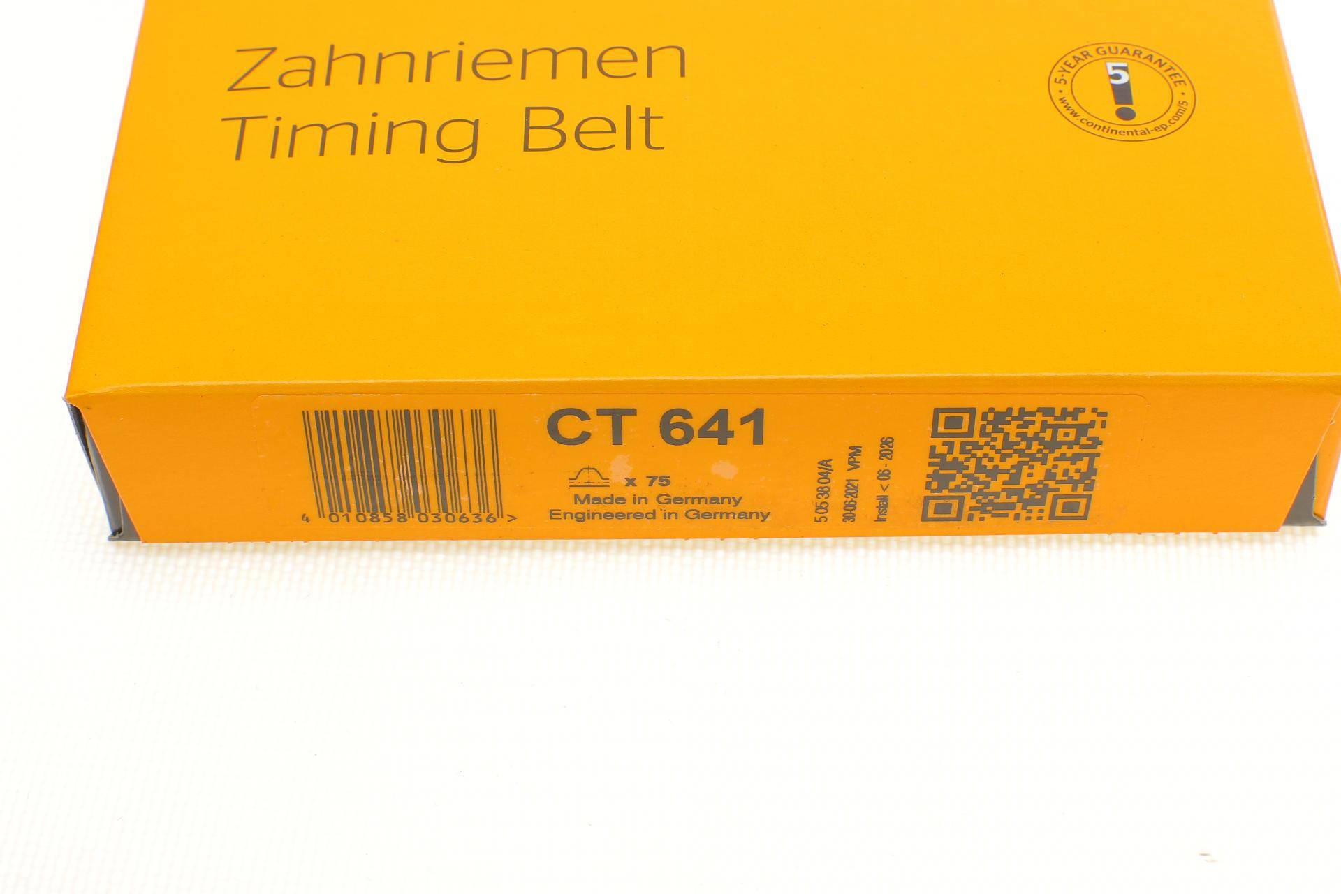 Ремень ТНВД VW LT 2.4D/TD 79-96/Audi 100 2.0 D 82-90 (75x20.1)