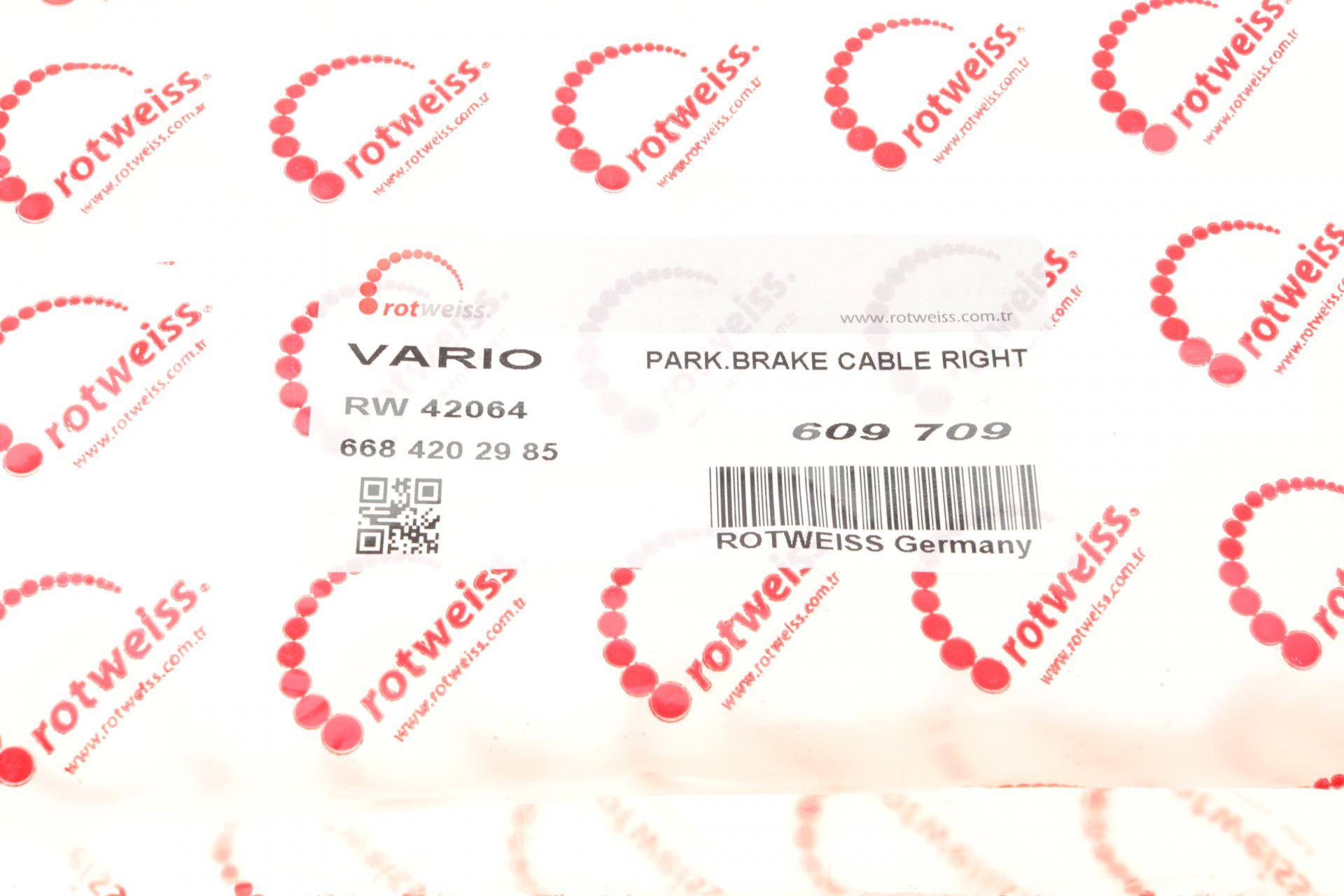 Трос ручника (задній) (R) DB 609-711 (6684202985)