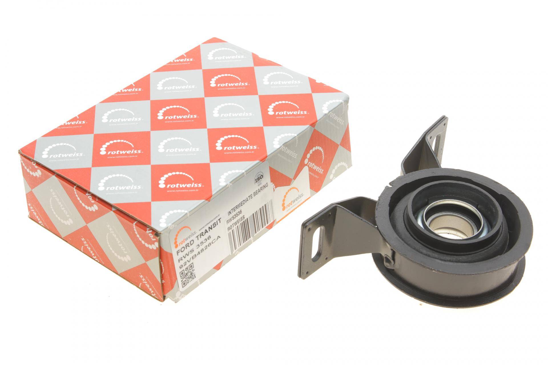 Підшипник підвісний Ford Transit 92- (d=30mm) (прямий)