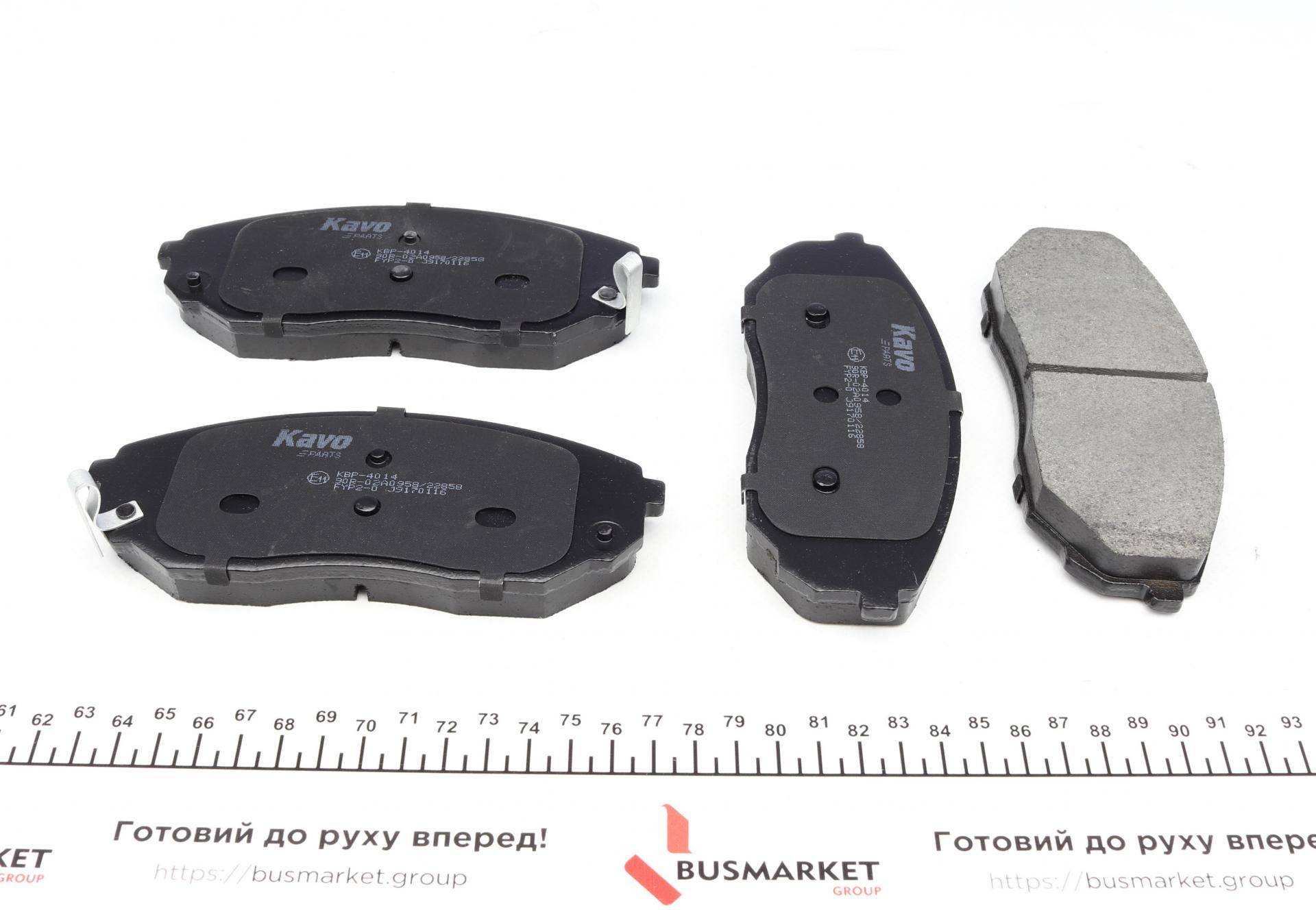 Колодки гальмівні (передні) Kia Sorento 02-