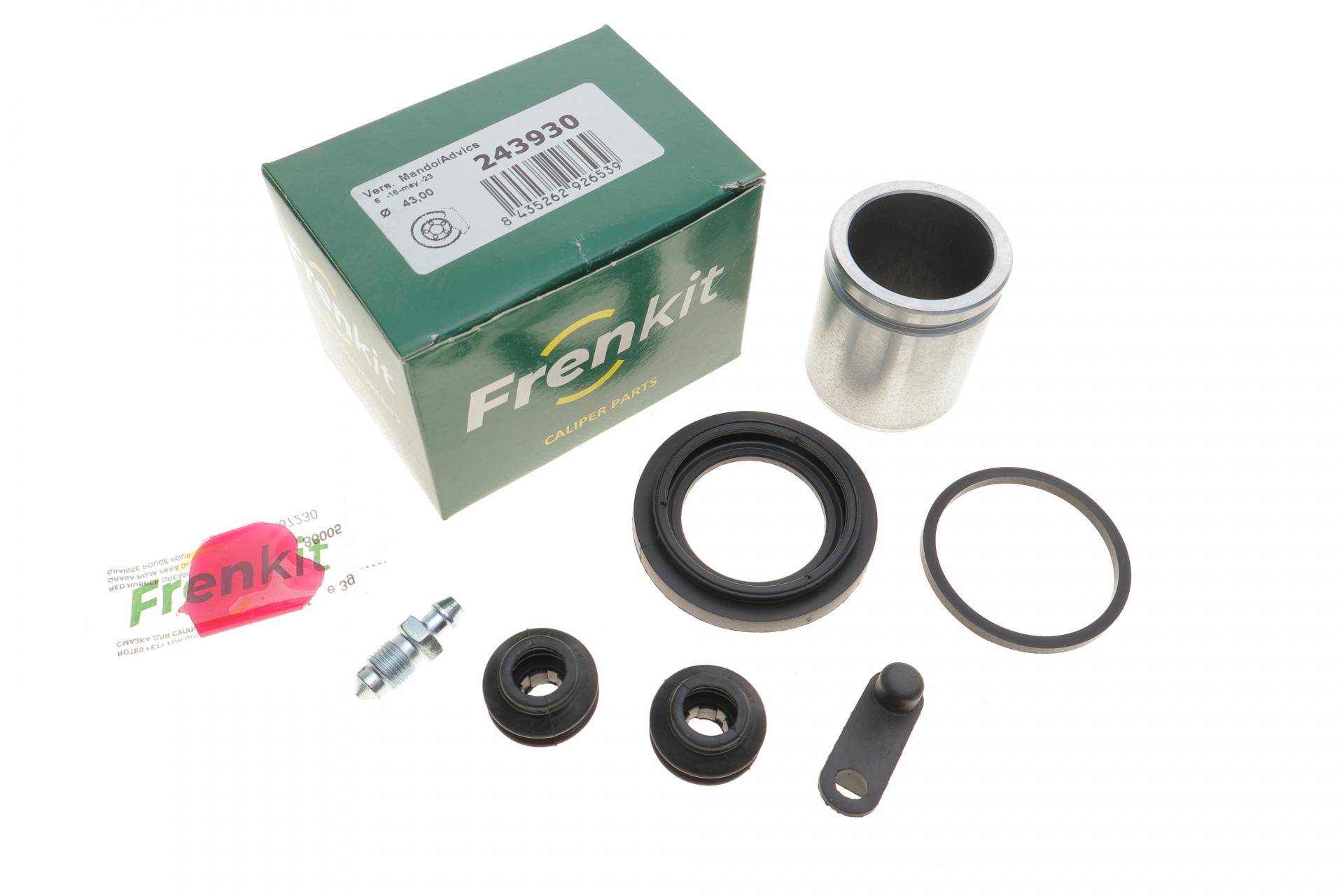 Ремкомплект супорта (заднього) Hyundai Santa Fe 09- (d=43mm) (+ поршень) (Mando)