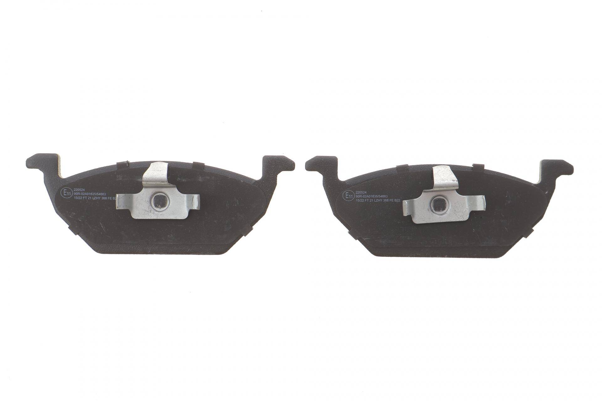 Колодки гальмівні (передні) Audi A3/Seat Toledo 96-04/Skoda Octavia 96-07/VW Golf 97-05/Polo 02-