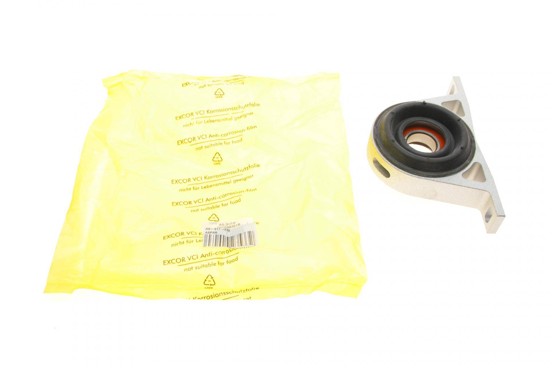 Підшипник підвісний VW Amarok 2.0TDI 09- (d=30mm) (з підшипником FAG)