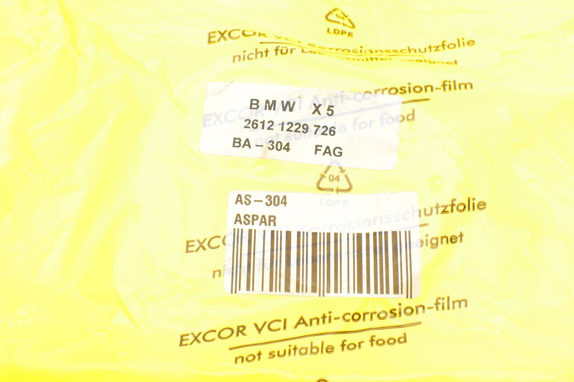 Підшипник підвісний BMW X5 (E53) 3.0d-4.8is (d=30mm) (посередине) (з підшипником ORS)M54/M57/M62/N62