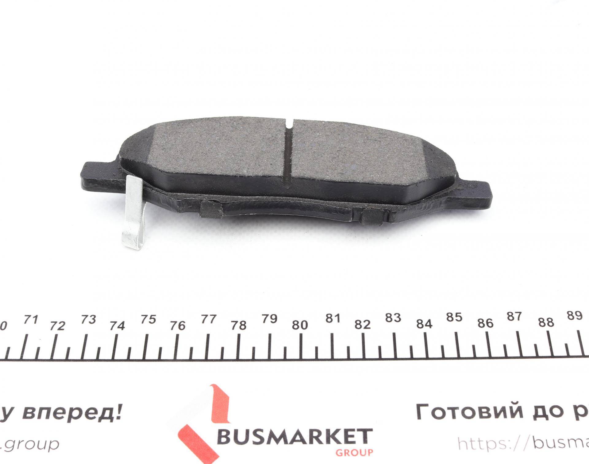 Колодки гальмівні (передні) Nissan Micra II/III/Note/Tiida 04-13 (Sumitomo)