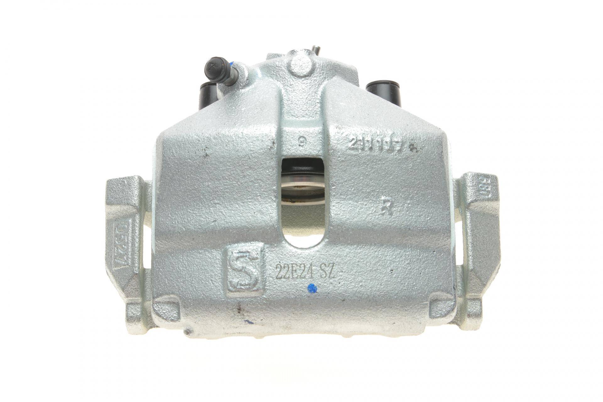 Супорт гальмівний (передній) (R) Audi A1/A3/VW Caddy/Skoda Fabia/Octavia 04-15 (+ скоба)