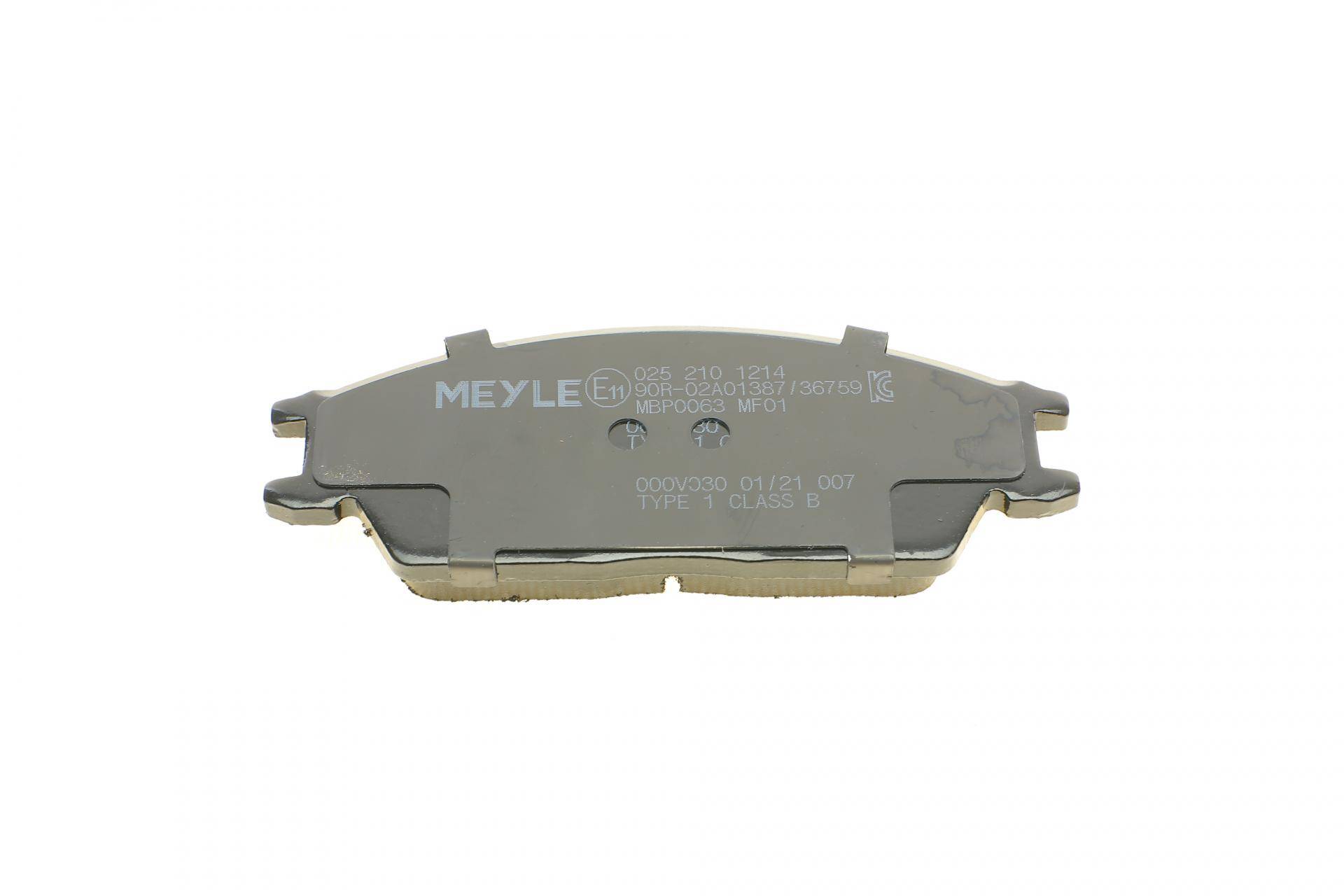 Колодки гальмівні (передні) Hyundai Accent I/II 89-06/Getz 02-11 (Akebono)